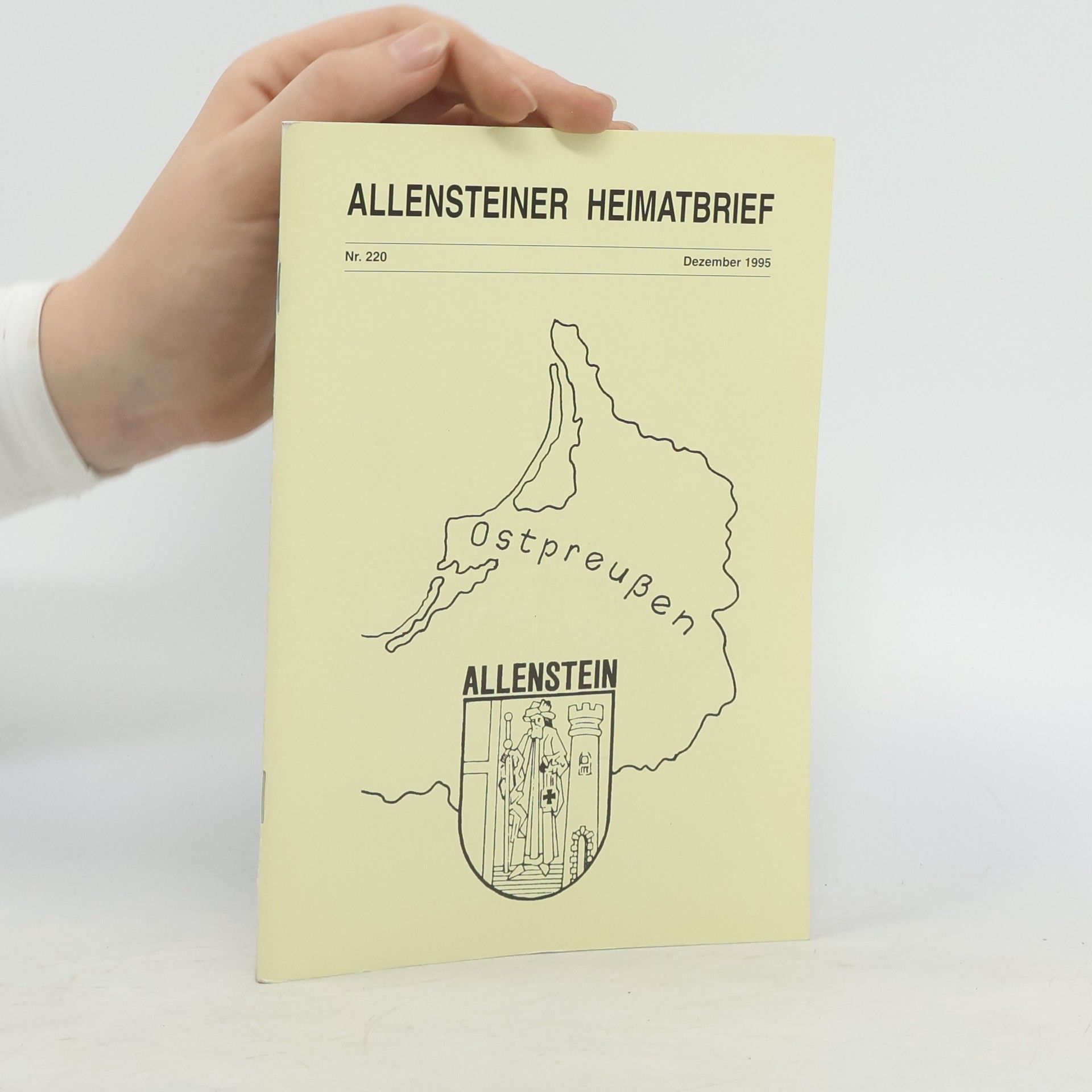 AA.VV. Allensteiner Heimatbrief Nr. 220
