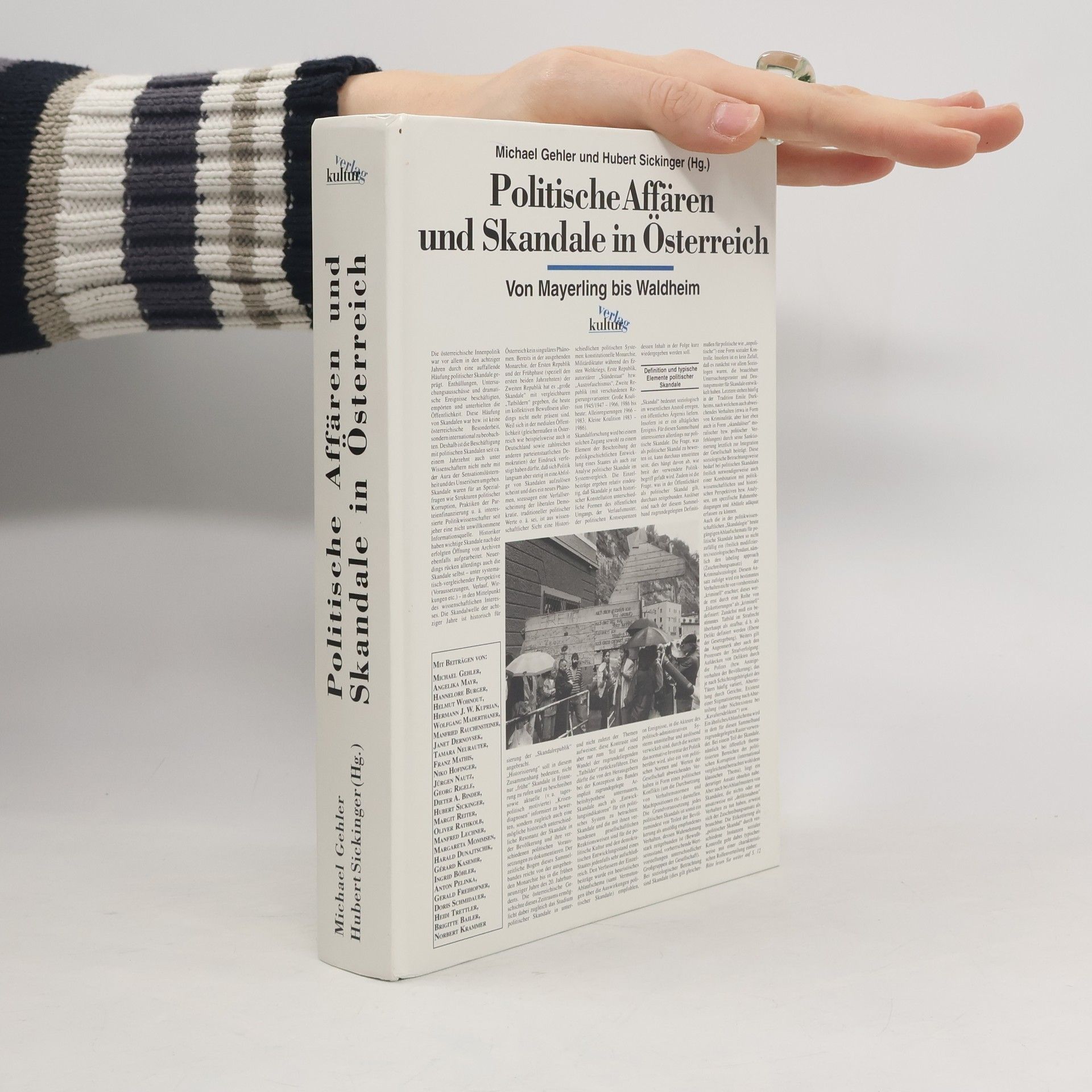 Michael Gehler Politische Affären und Skandale in Österreich