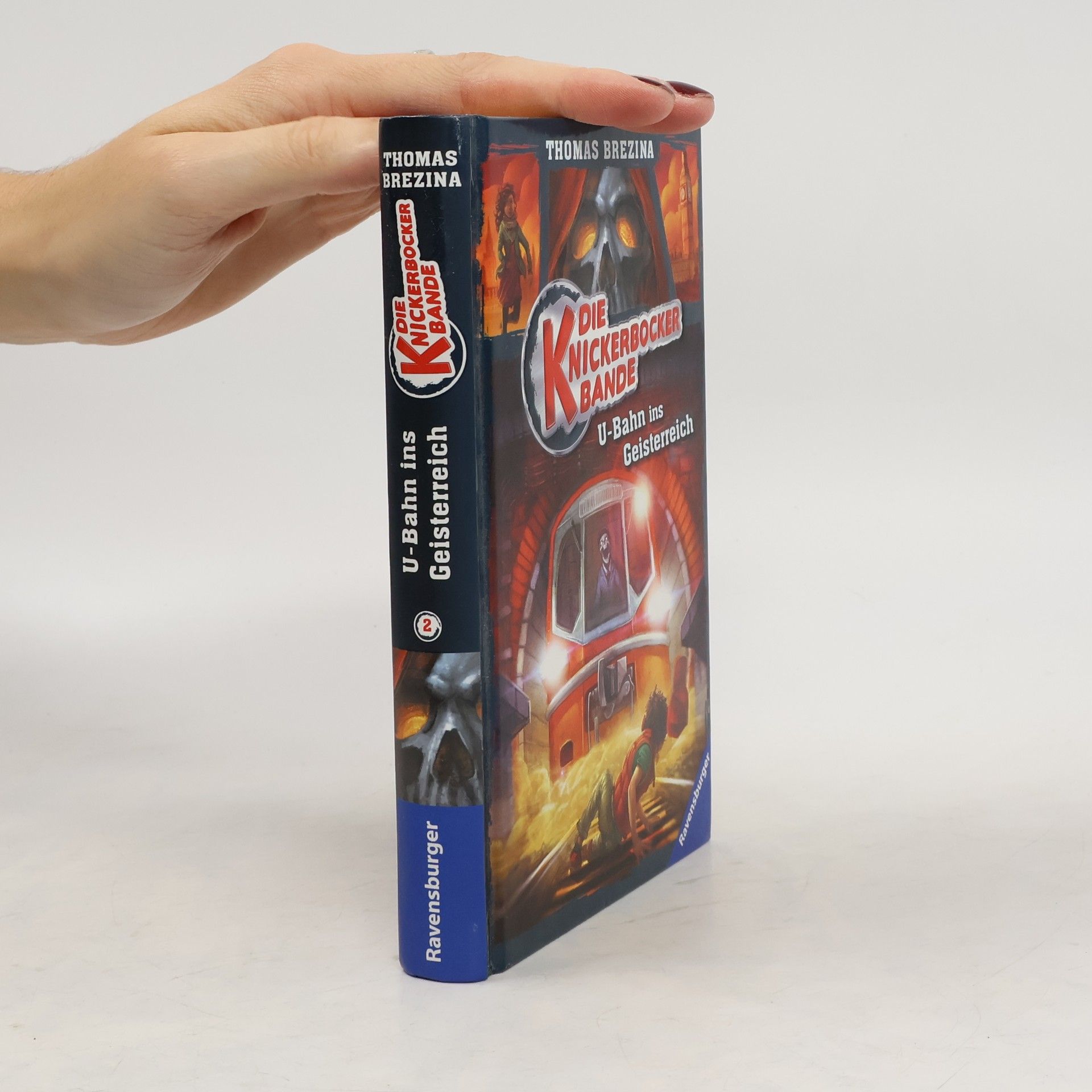 Thomas Brezina Die Knickerbocker-Bande. U-Bahn ins Geisterreich