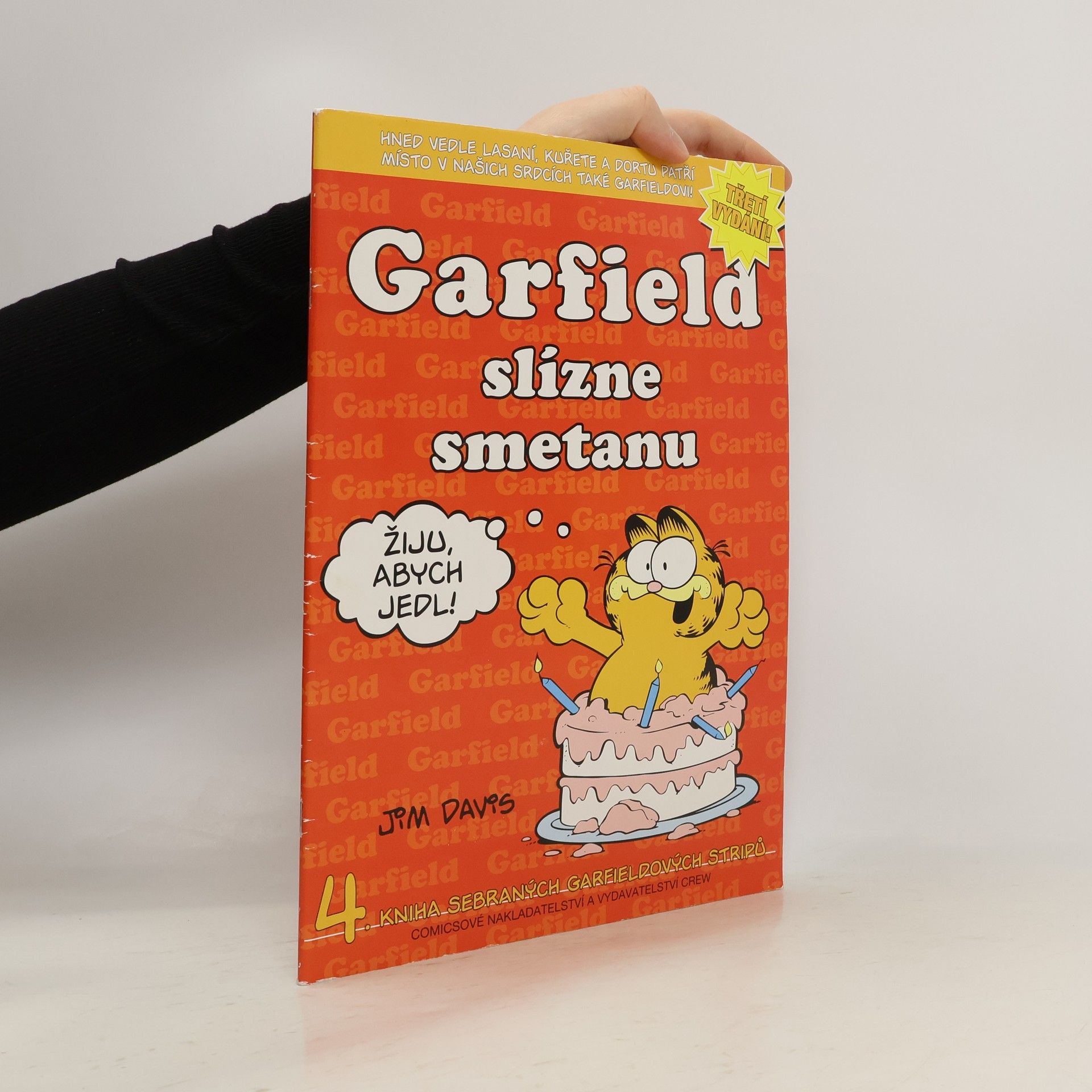 Jim Davis Garfield #04: Slízne smetanu