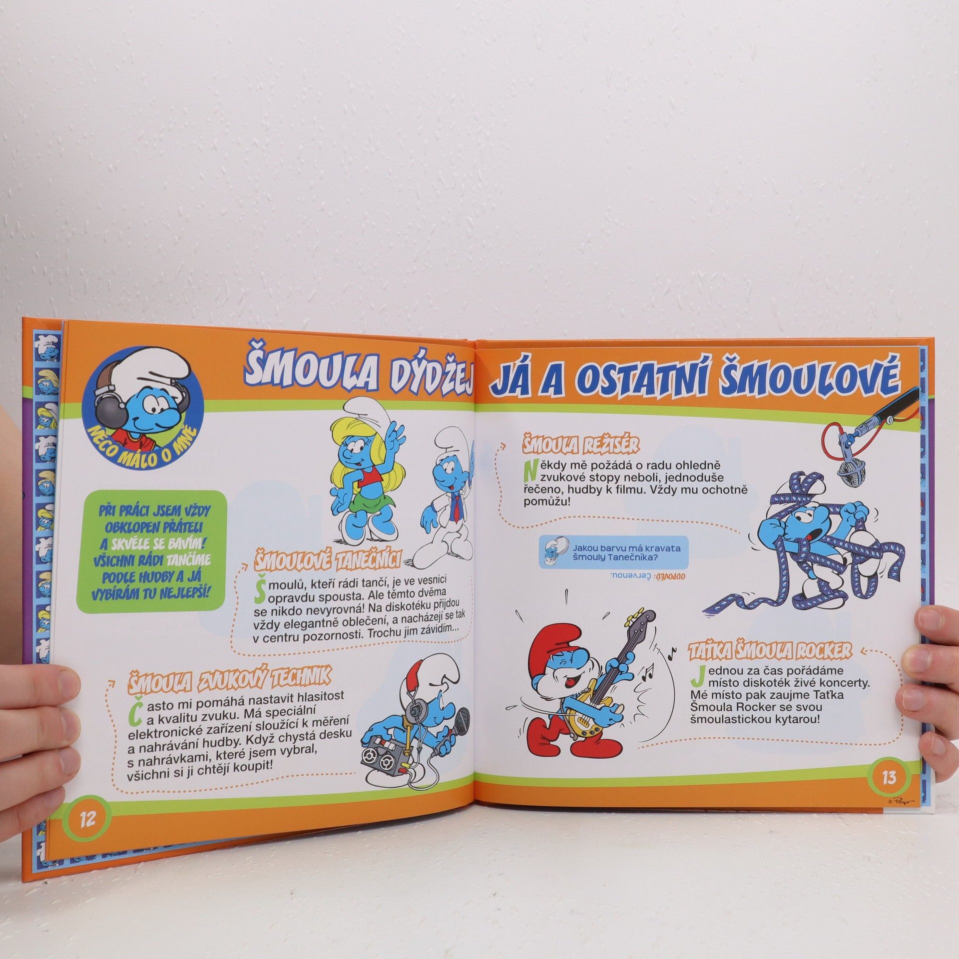 Peyo Povolání světa! Šmoula dýdžej