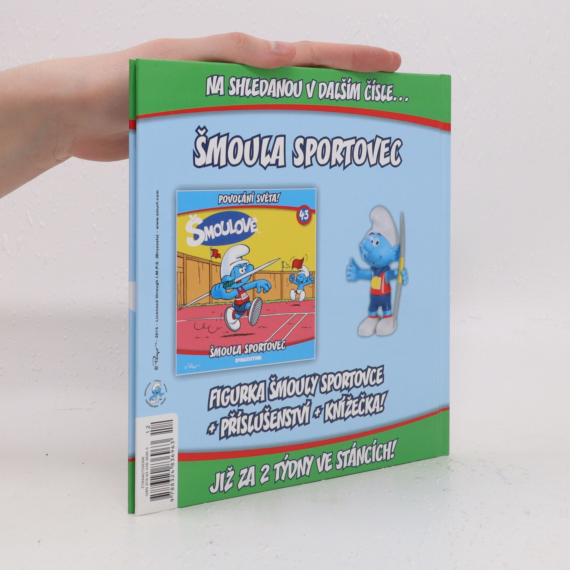 Peyo Povolání světa! Šmoula rybář