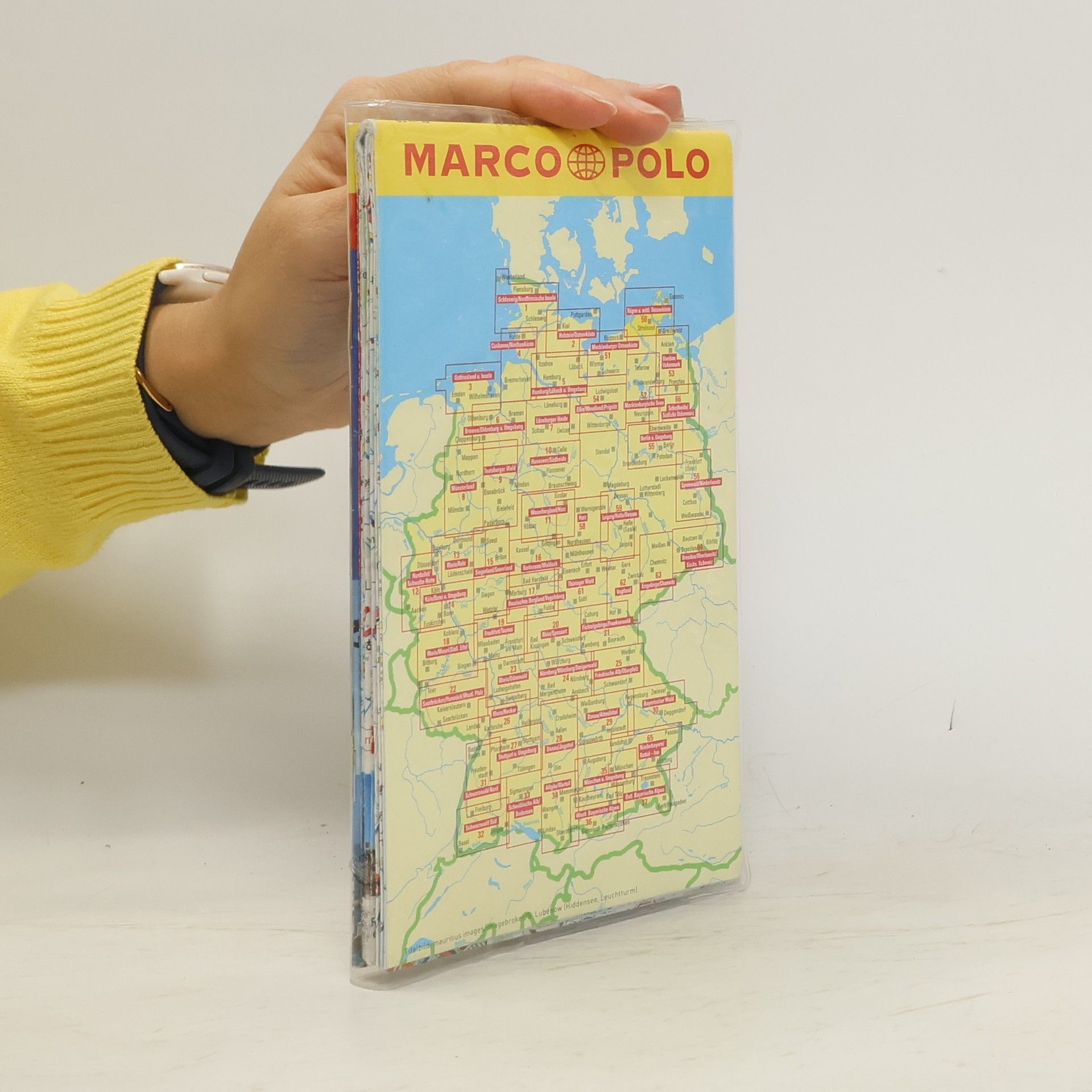 Various authors Marco-Polo-Freizeitkarte Rügen und mittlere Ostseeküste