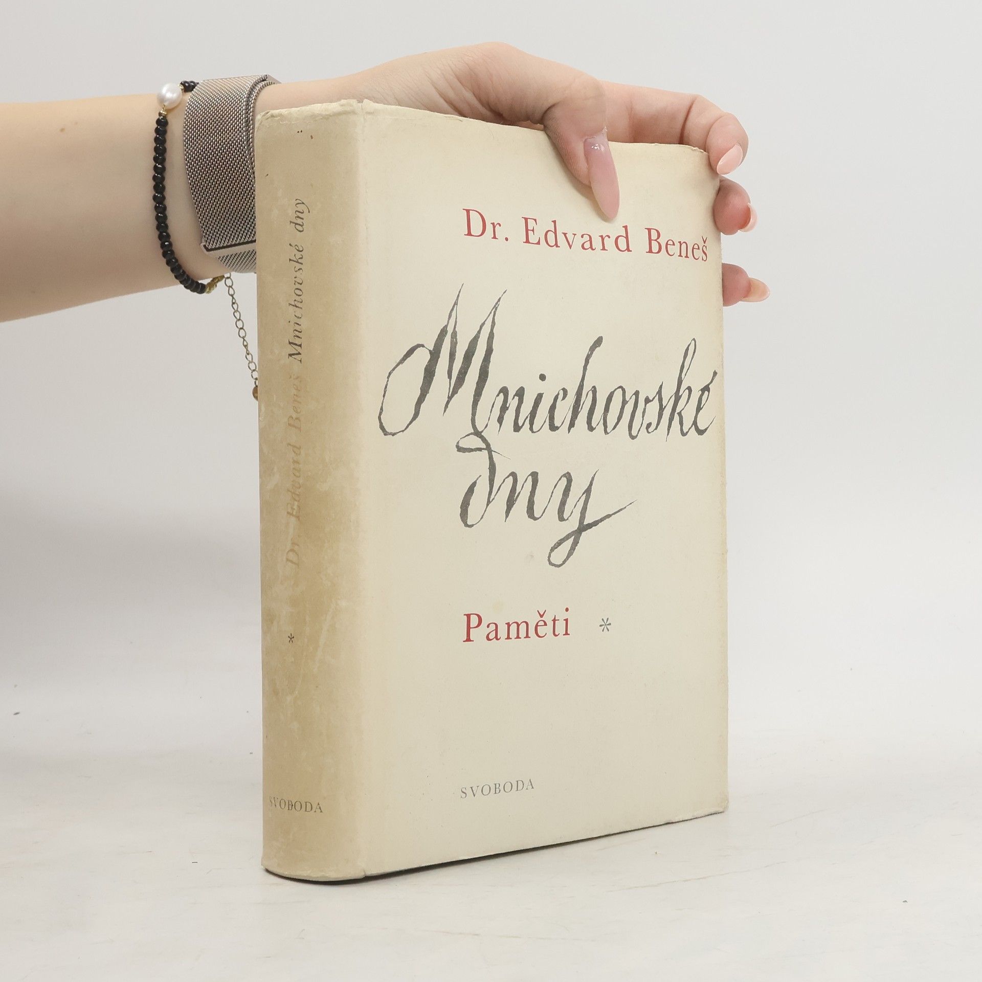 Edvard Beneš Mnichovské dny