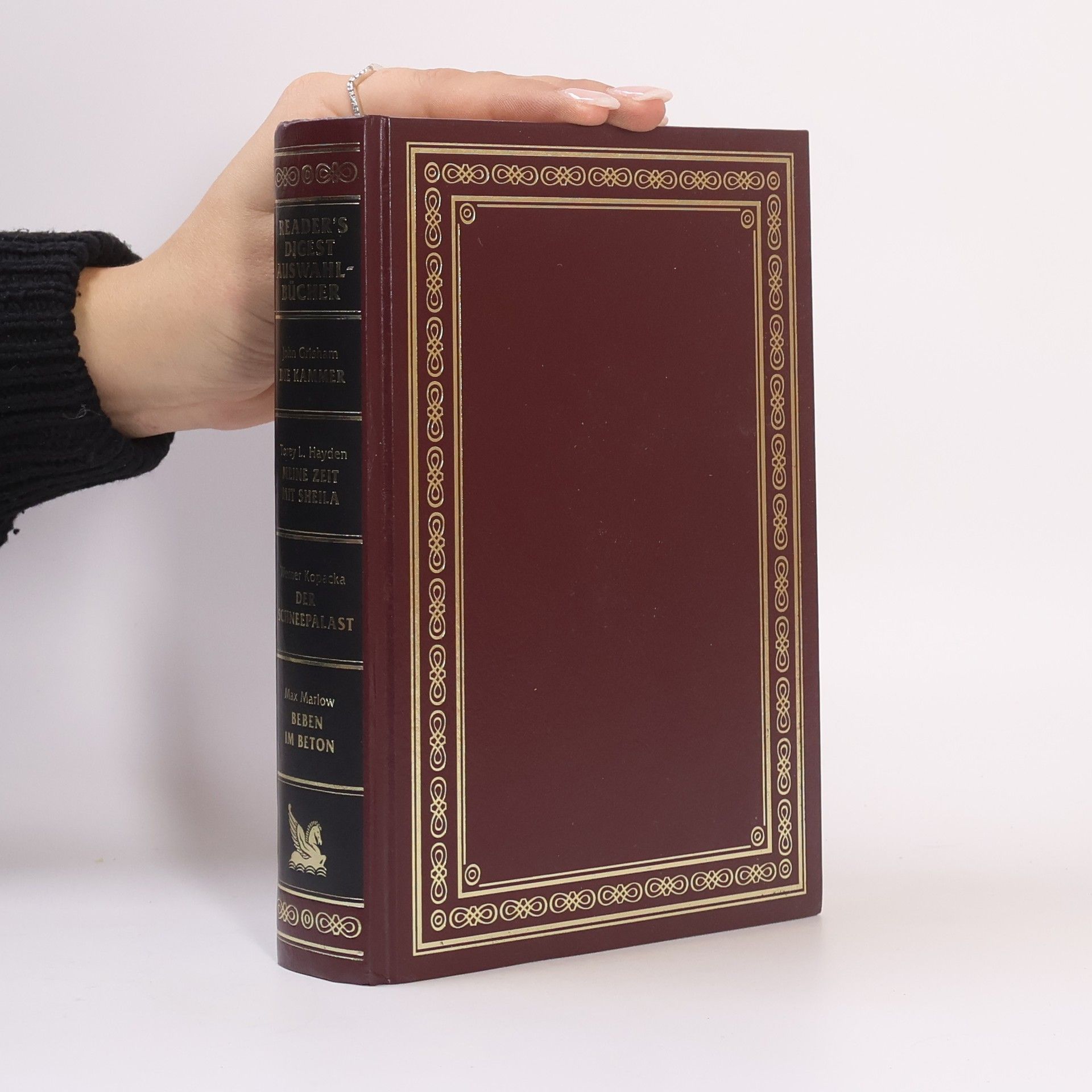 Autorenkollektiv Reader's Digest Auswahlbücher. Die Kammer, Meine Zeit mit Sheila, Der Schneepalast, Beben im Beton