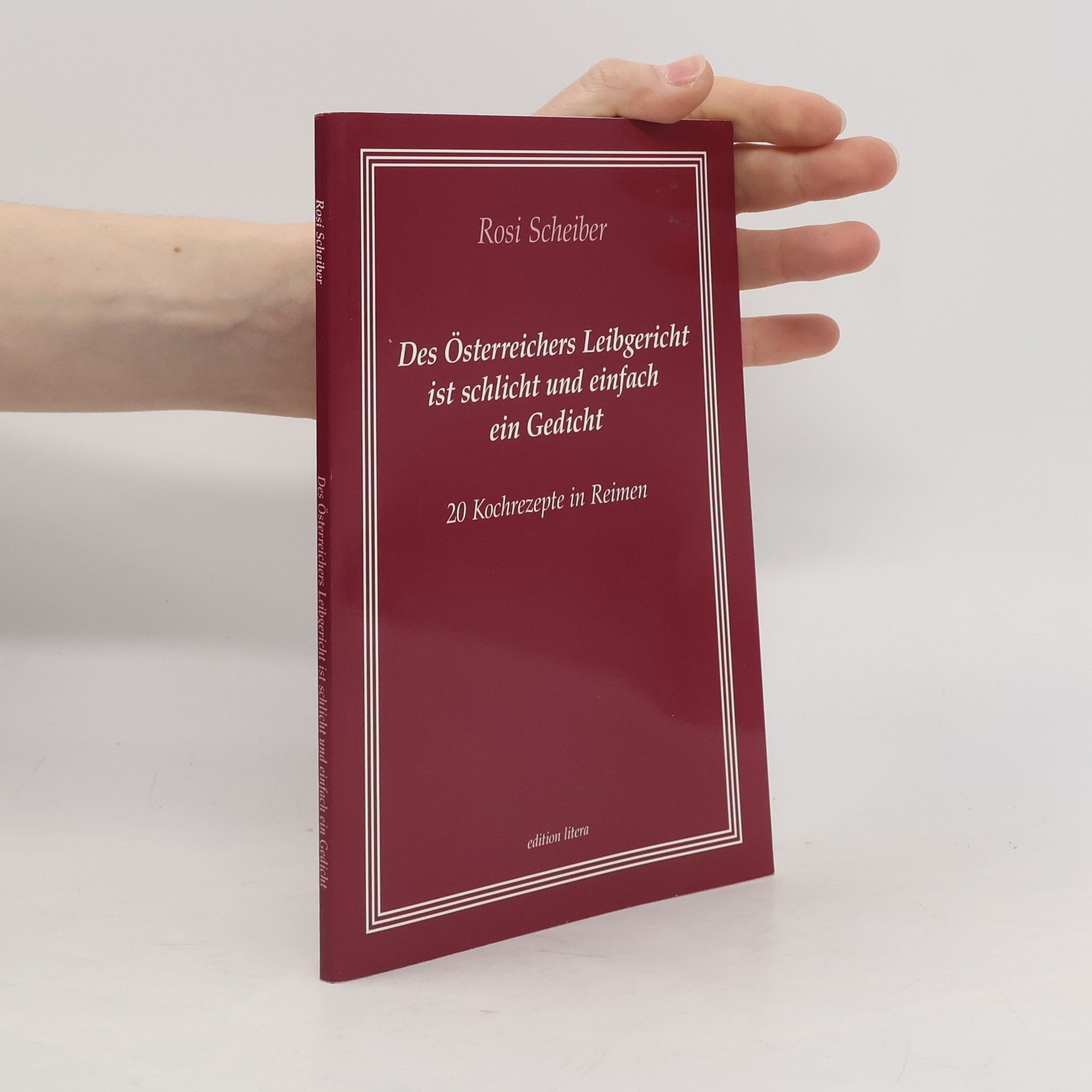 Des Österreichers Leibgericht ist schlicht und einfach ein Gedicht