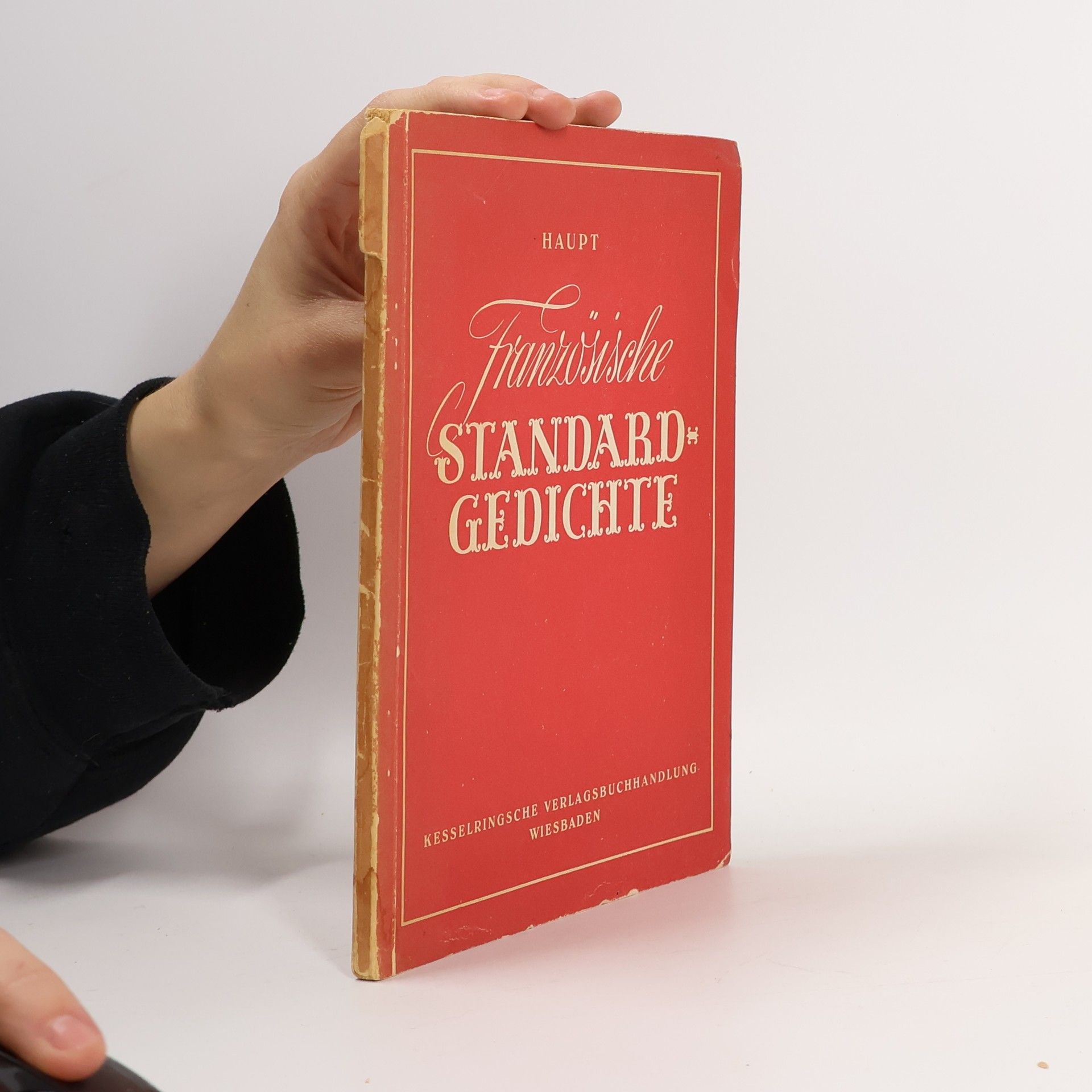 Heinrich Wilhelm Haupt Französische Standard-Gedichte