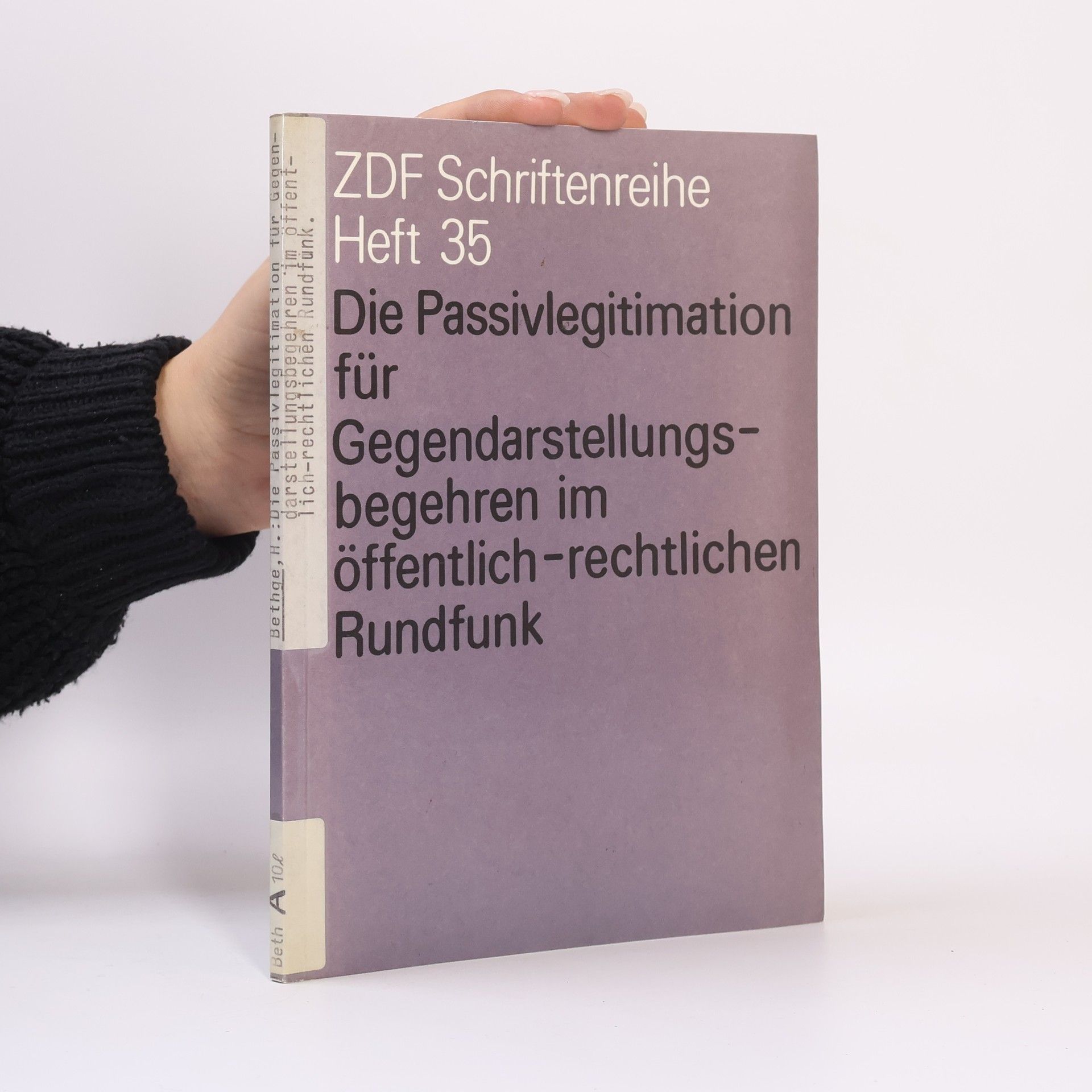 Collectif d'auteurs ZDF Schriftenereihe 35
