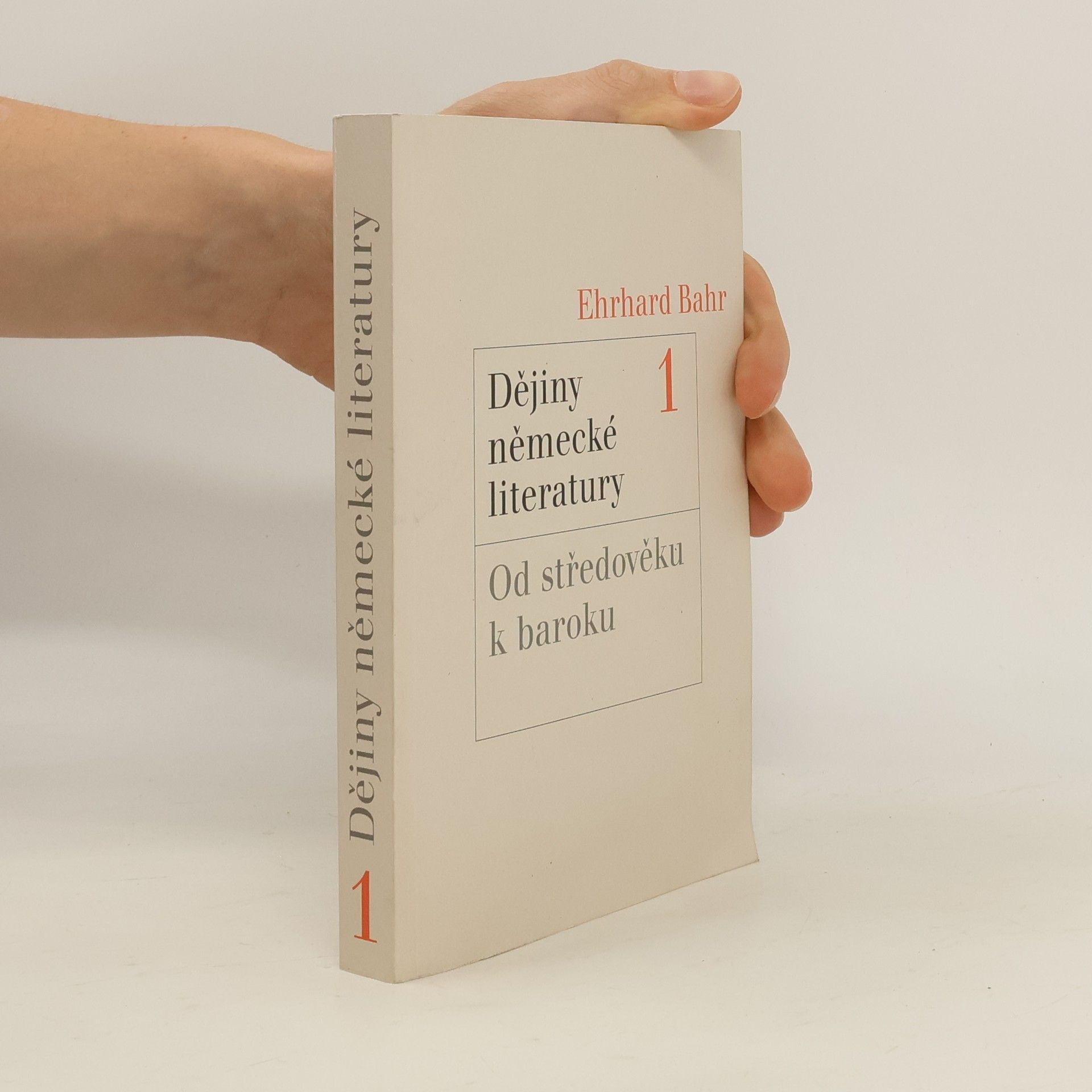 Dějiny německé literatury 1: Od středověku po baroko