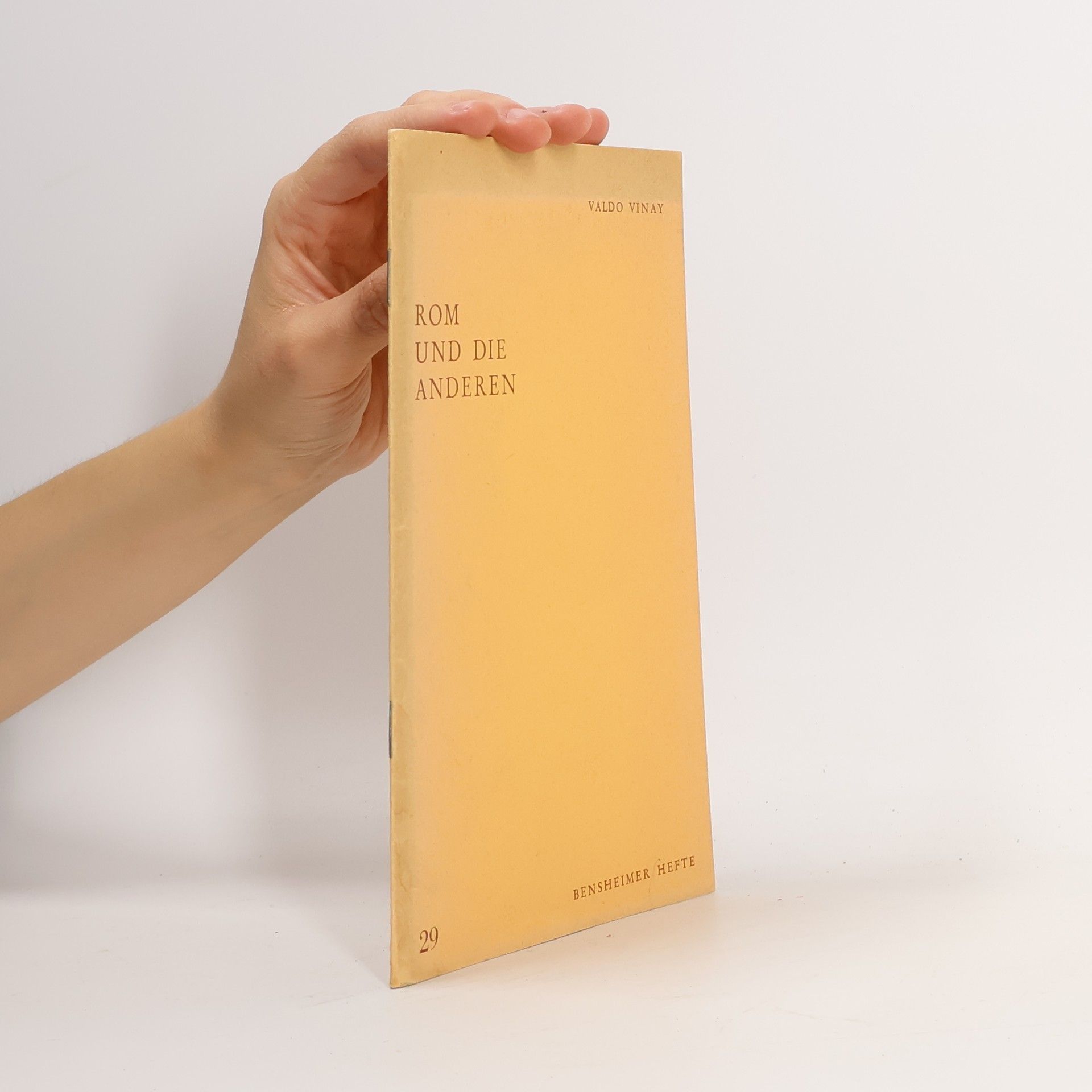 Valdo Vinay Rom und die anderen