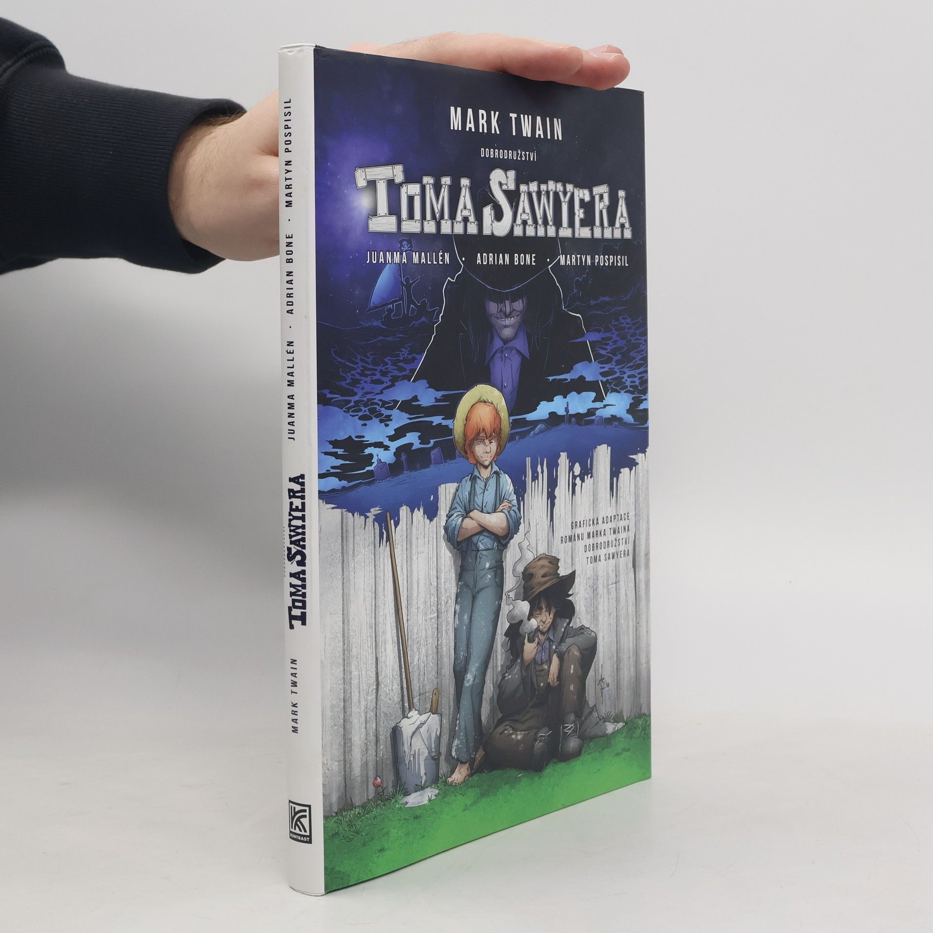 Mark Twain Dobrodružství Toma Sawyera - grafický román