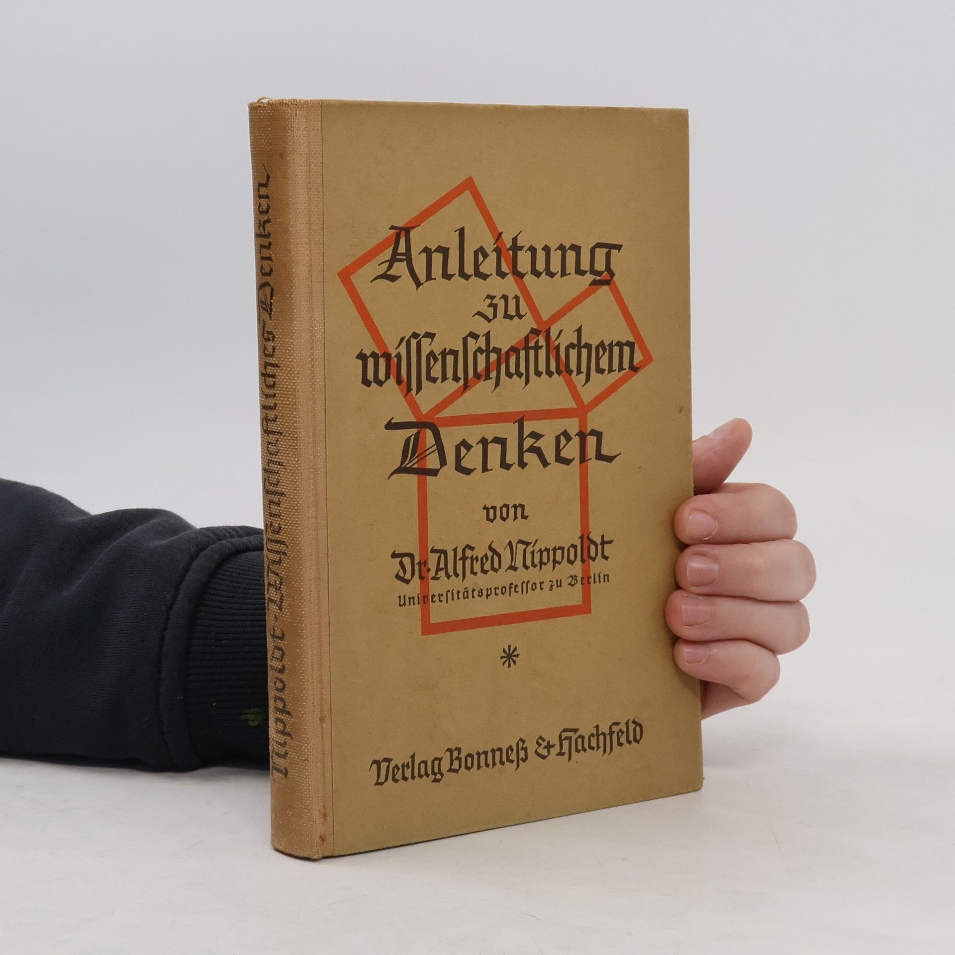 Alfred Nippoldt Anleitung zu wissenschaftlichen Denken