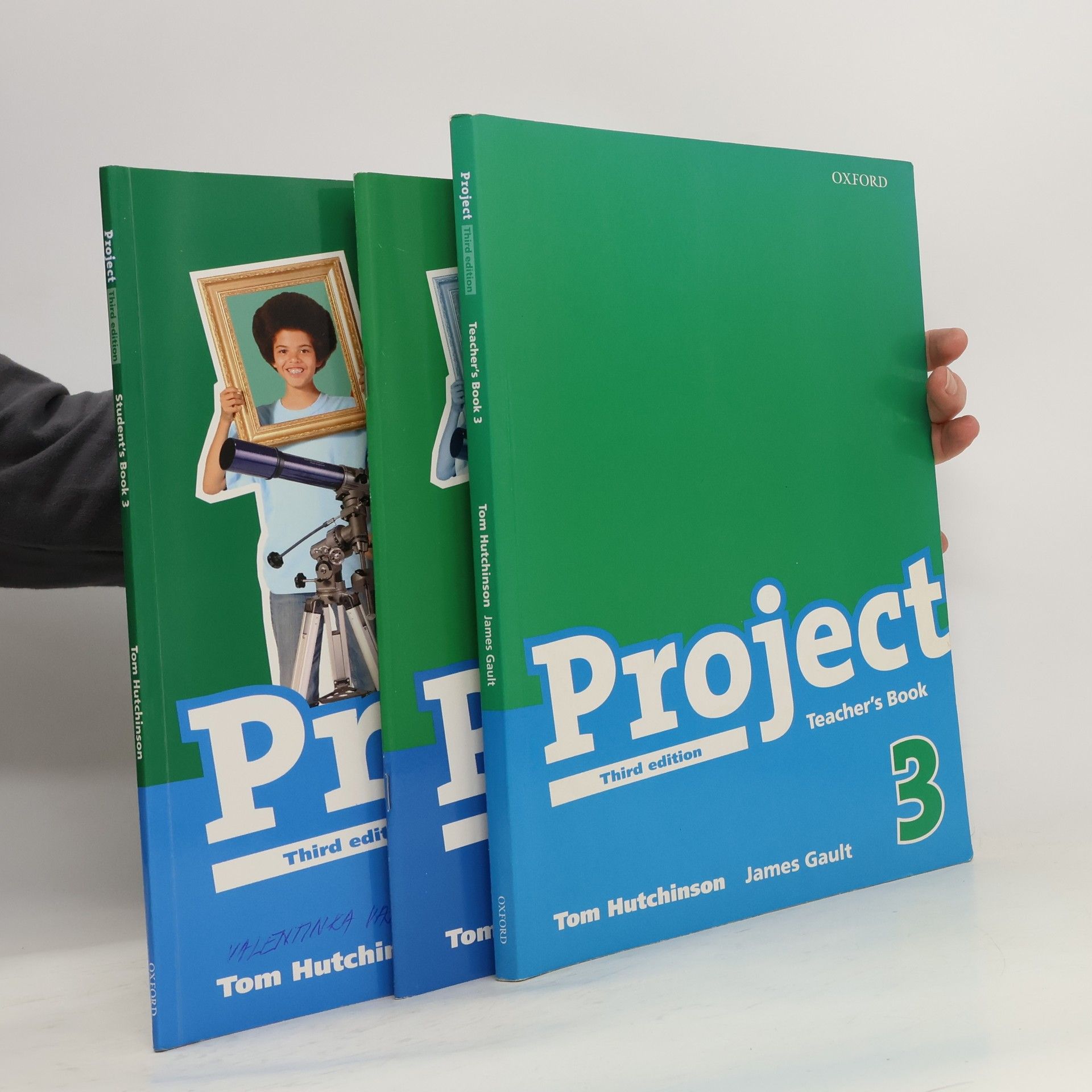 Tom Hutchinson Project 3: Teacher's book, učebnice, pracovní sešit (3rd Edition)
