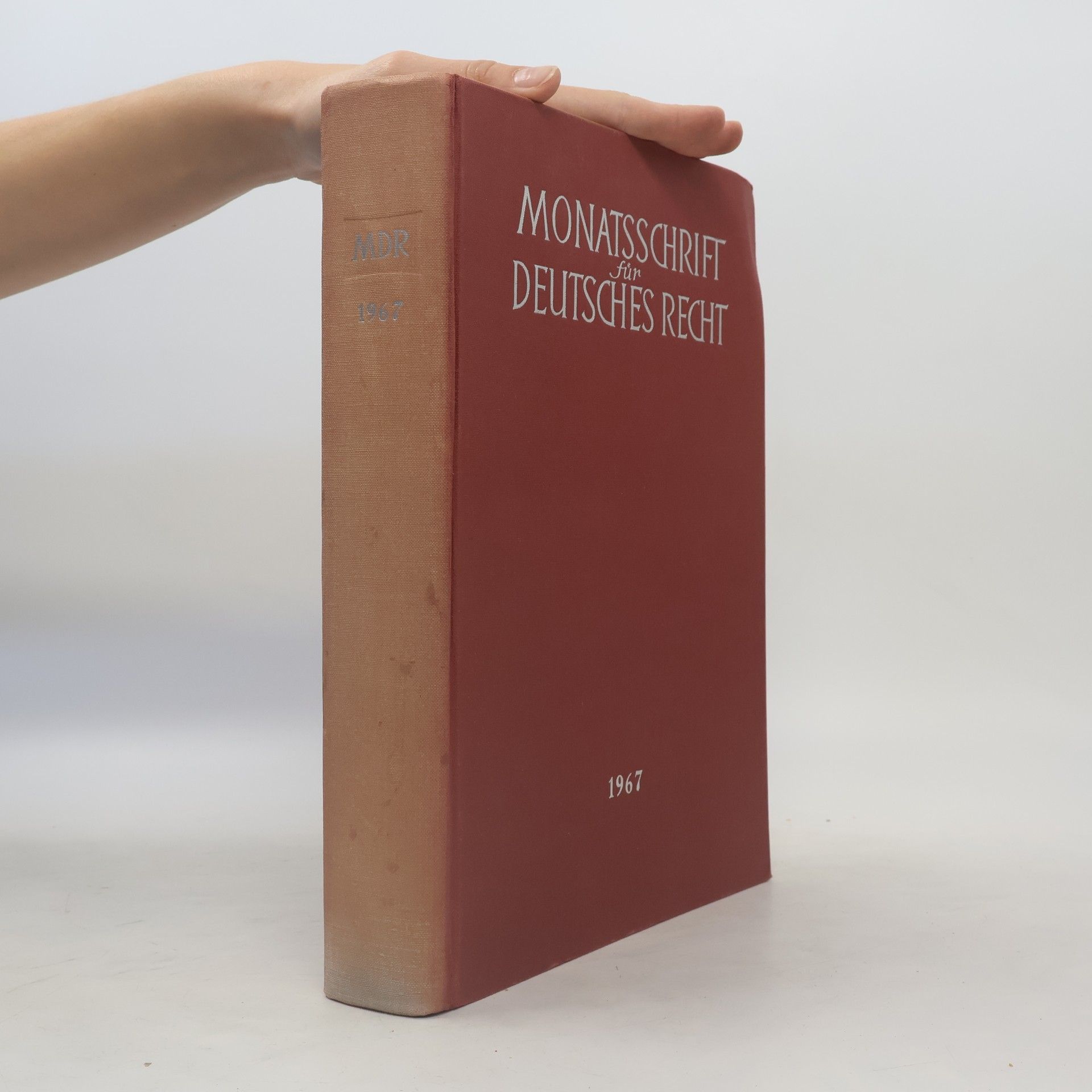 Collectif d'auteurs Monatsschrift für Deutsches Recht