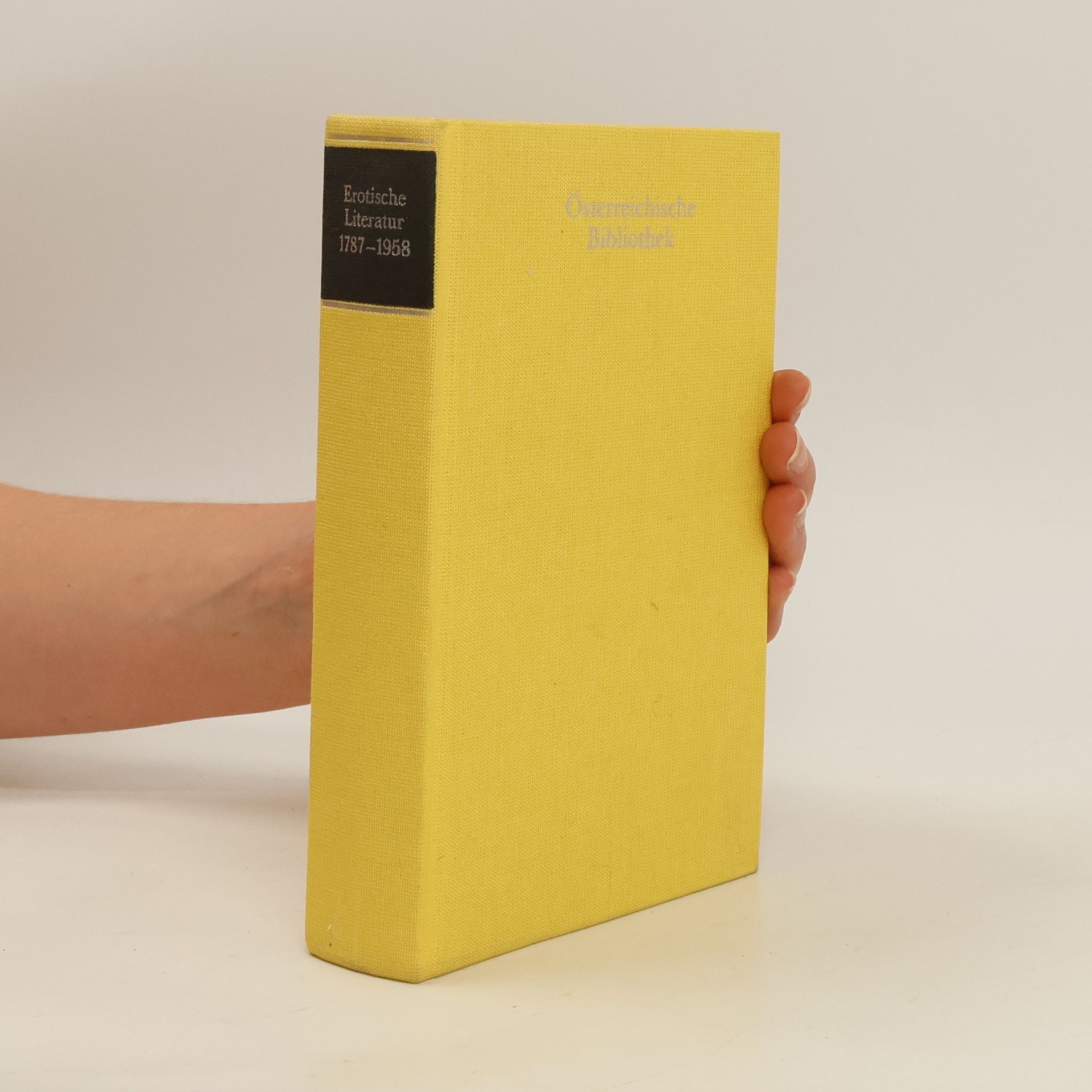 Erotische Literatur 1787-1958