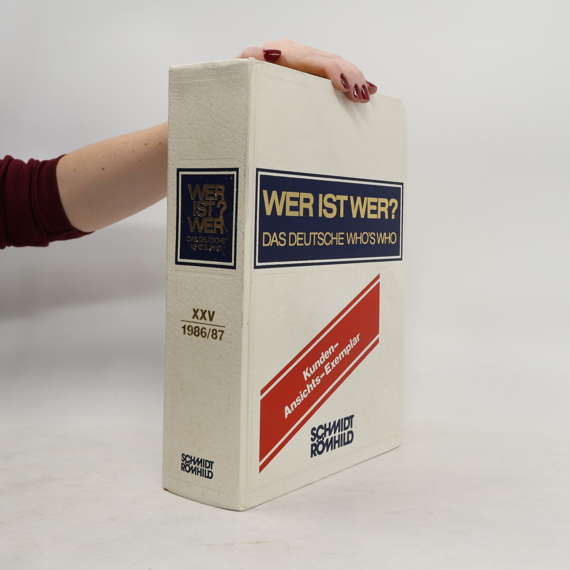 Collectif d'auteurs Wer ist wer? XXV 1986/87