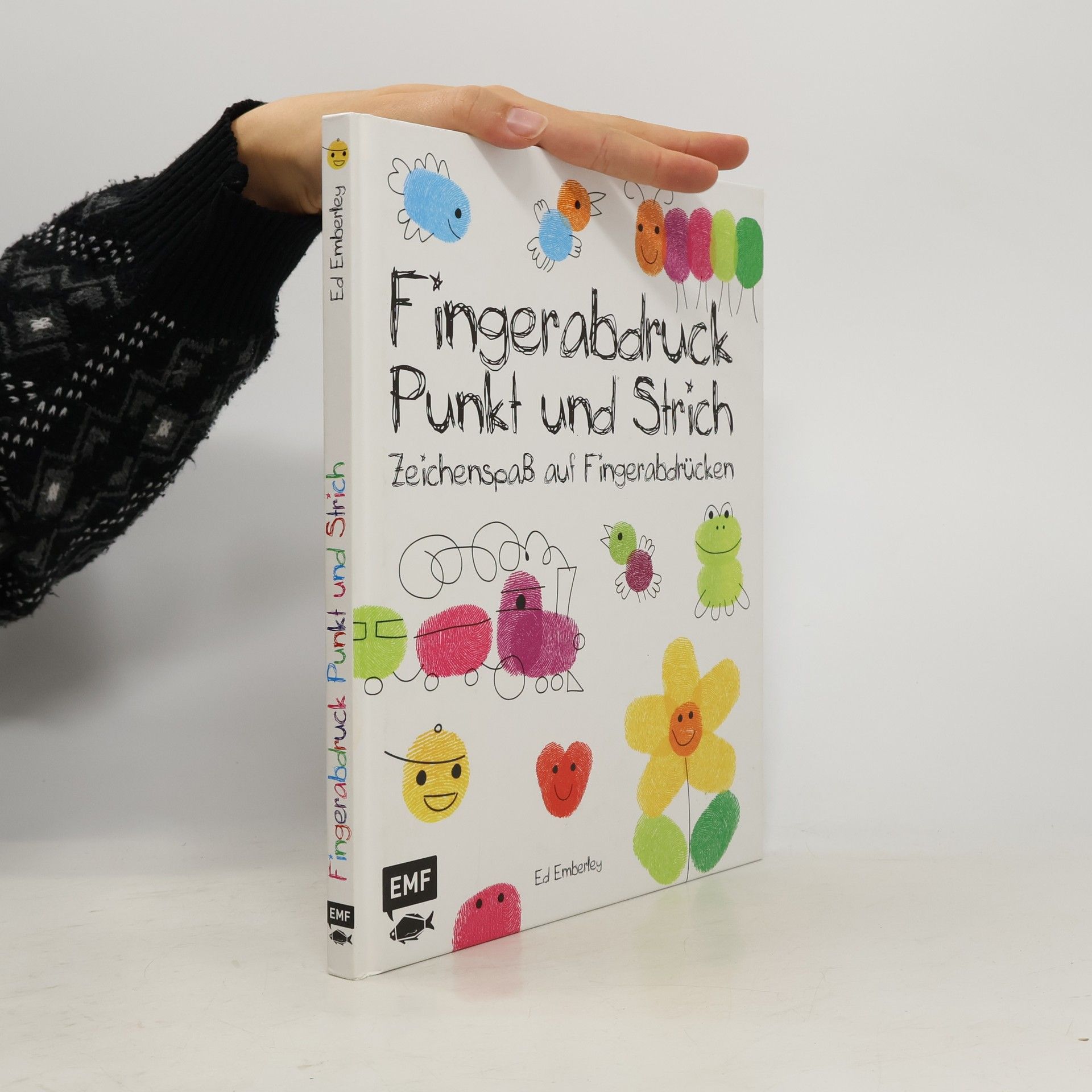 Ed Emberley Fingerabdruck Punkt und Strich