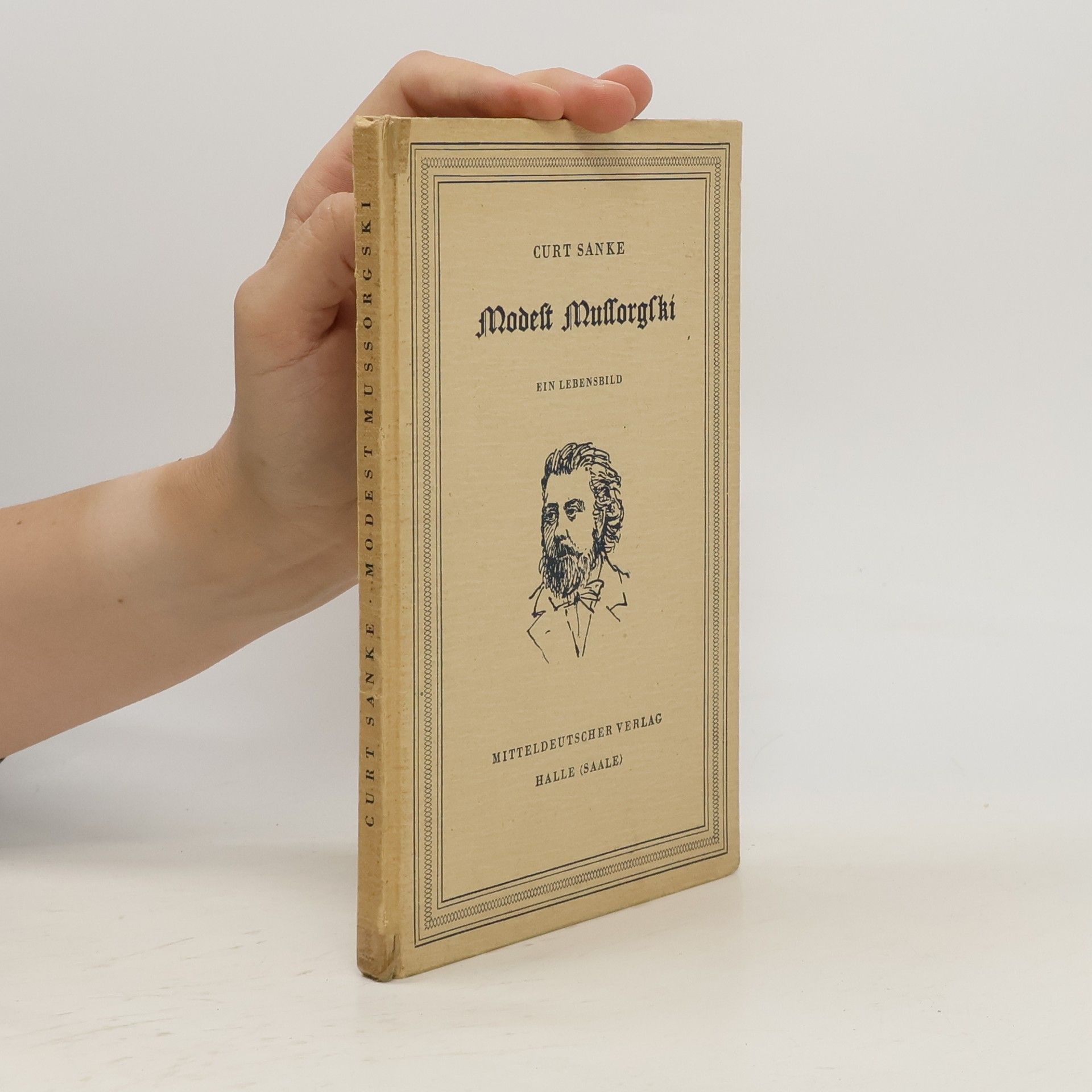 Curt Sanke Modest Mussorgski