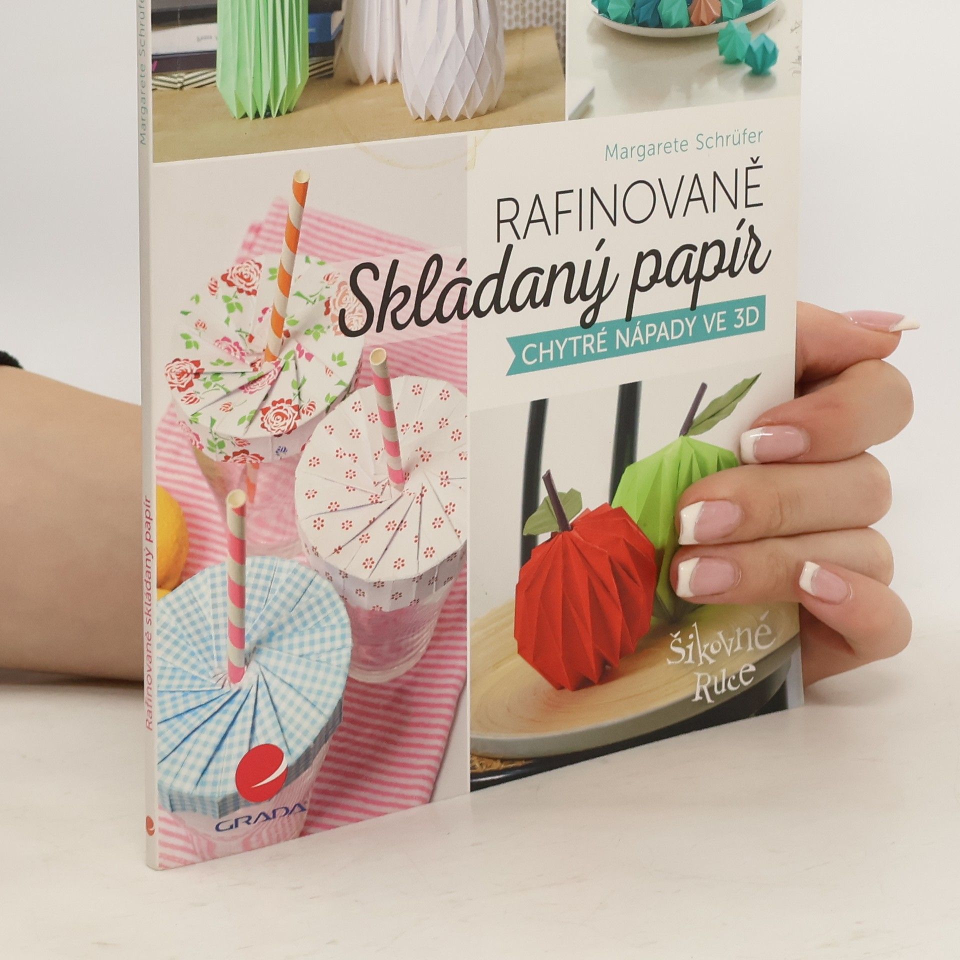 Margarete Schrüfer Rafinovaně skládaný papír : chytré nápady ve 3D