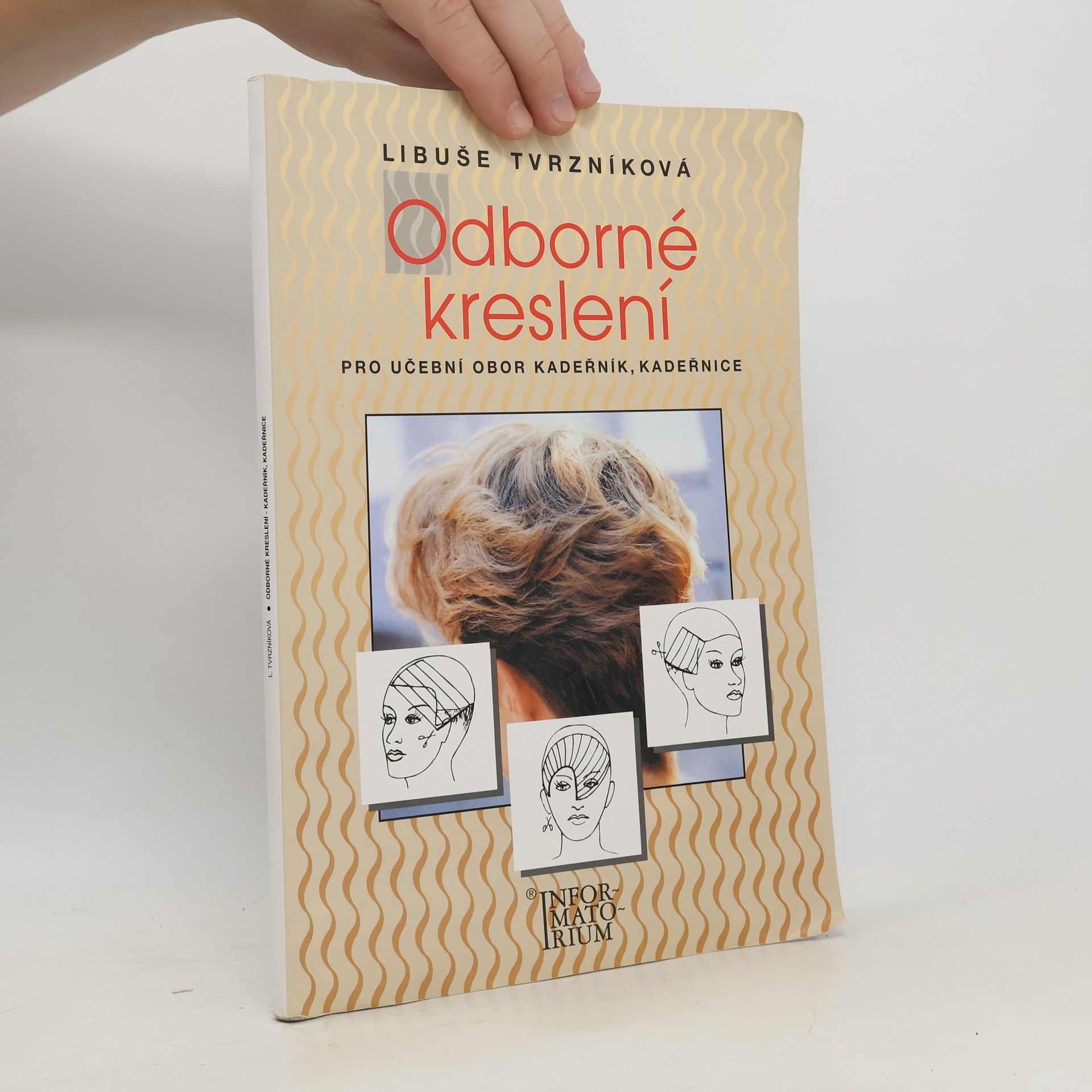 Libuše Tvrzníková Odborné kreslení pro učební obor Kadeřník, Kadeřnice