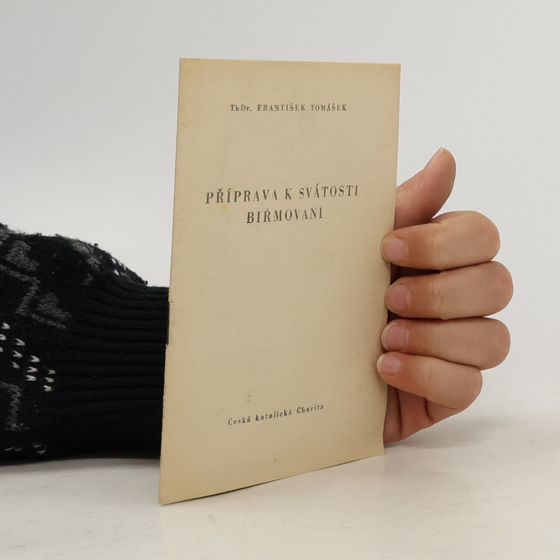 František Tomášek Příprava k svátosti biřmování