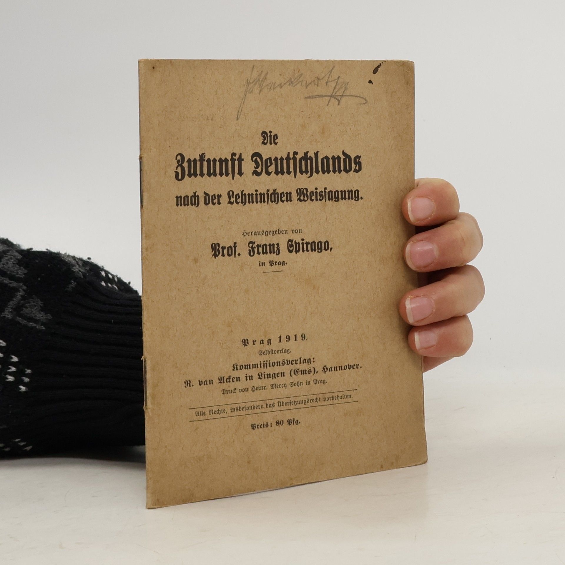 FranzeSpirago Die Zukunft Deutschlands nach der Lehninschen Weissagung