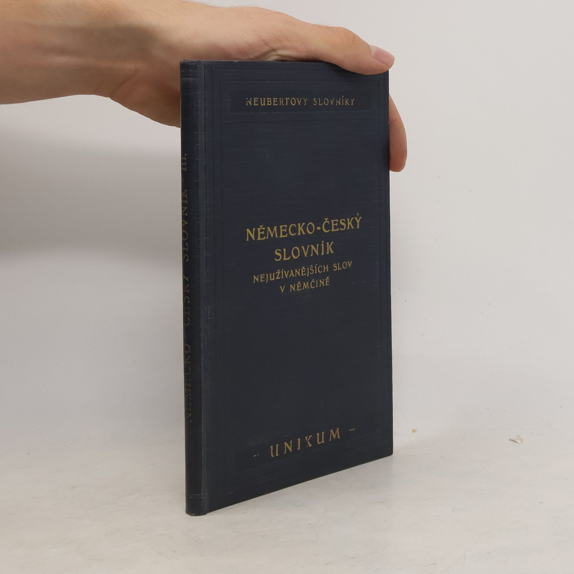 Karel Kumprecht Německo - český slovník nejužívanějších slov v němčině III.