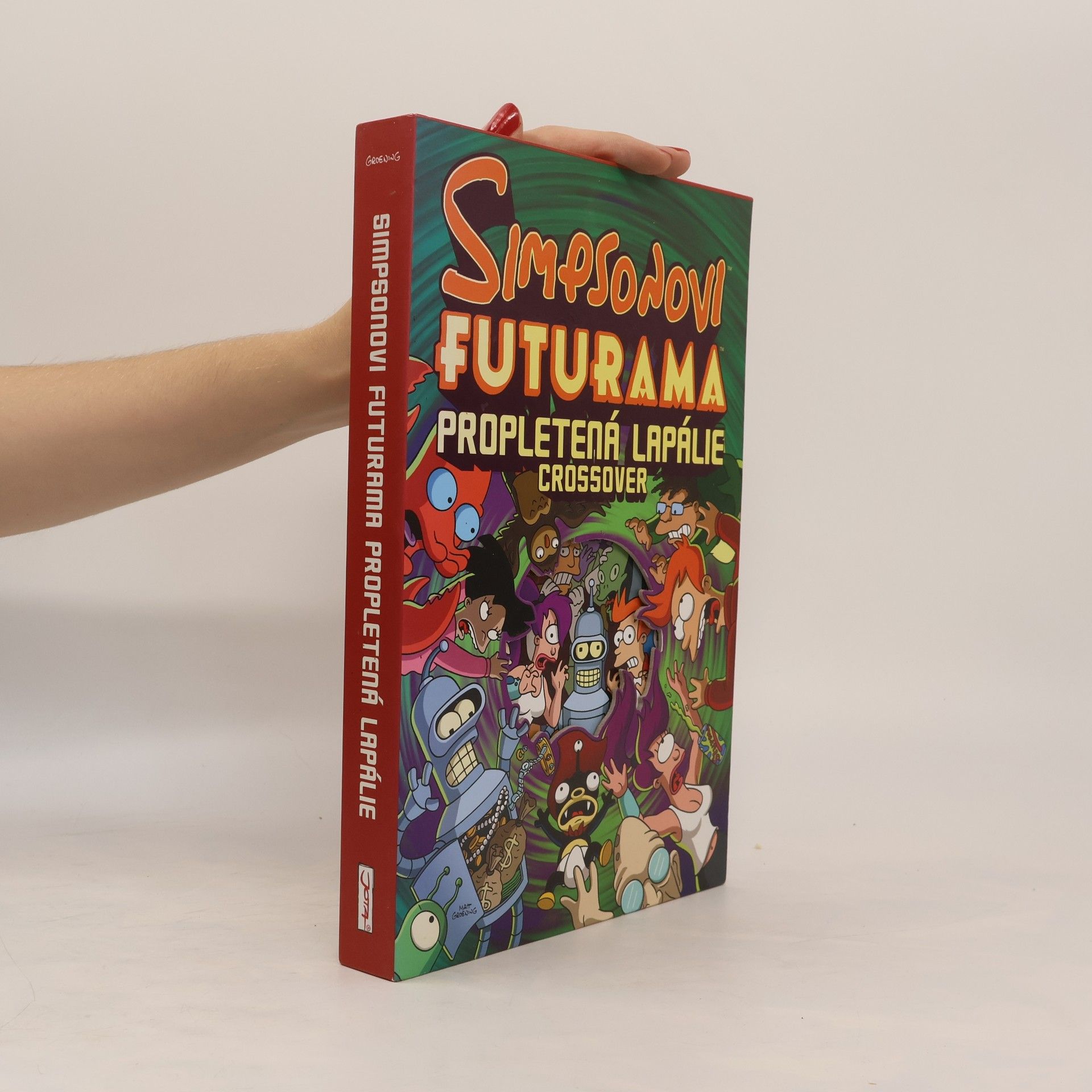 Simpsonovi - Futurama. Propletená lapálie: Crossover (s přílohou)