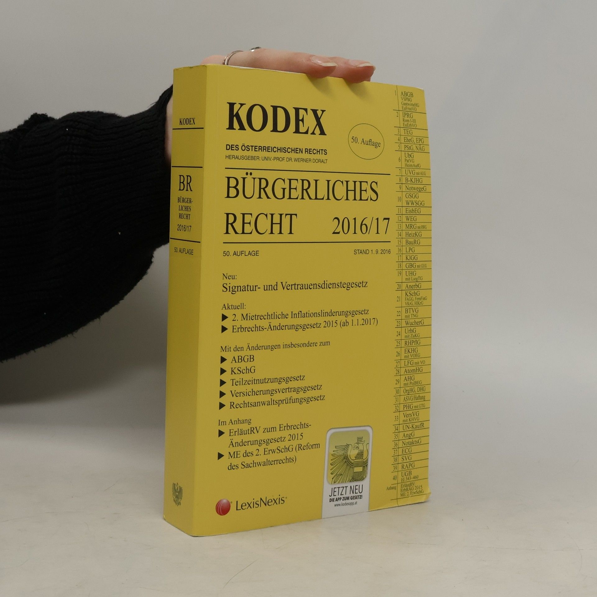 Werner Doralt KODEX Bürgerliches Recht 2016/17