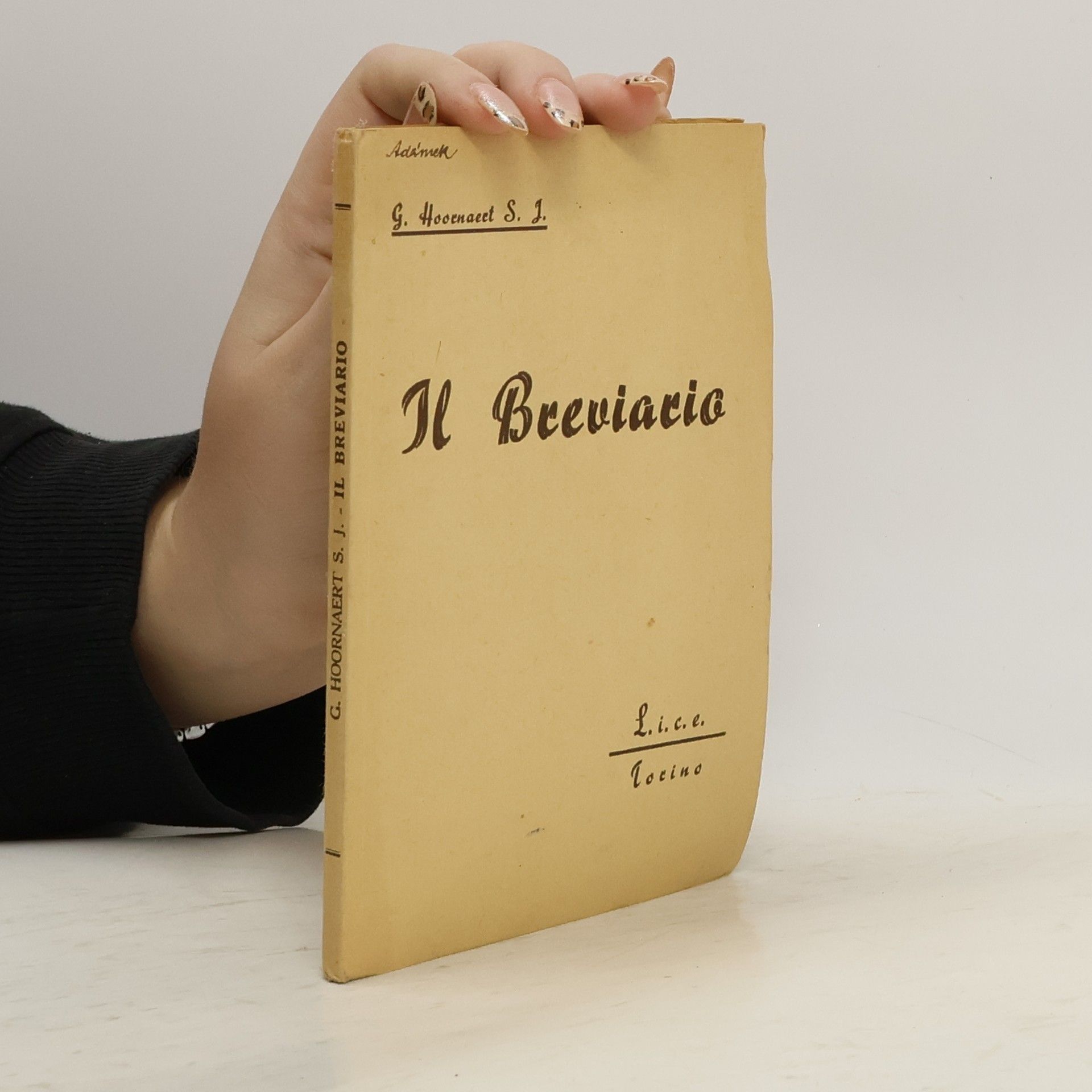 G. Hoornaert S. J. Il Breviario