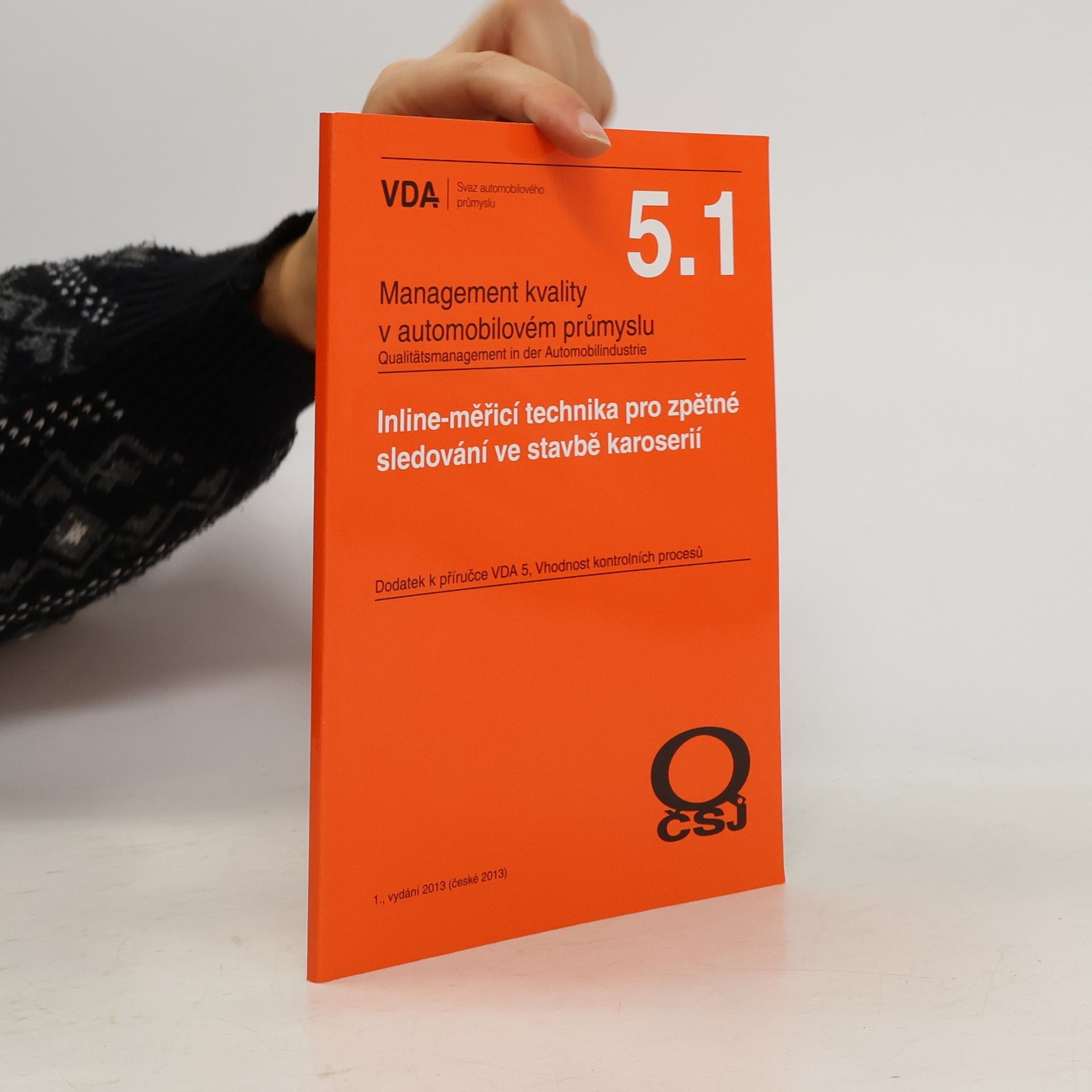 Various authors VDA - 5.1: Inline-měřicí technika pro zpětné sledování ve stavbě karoserií