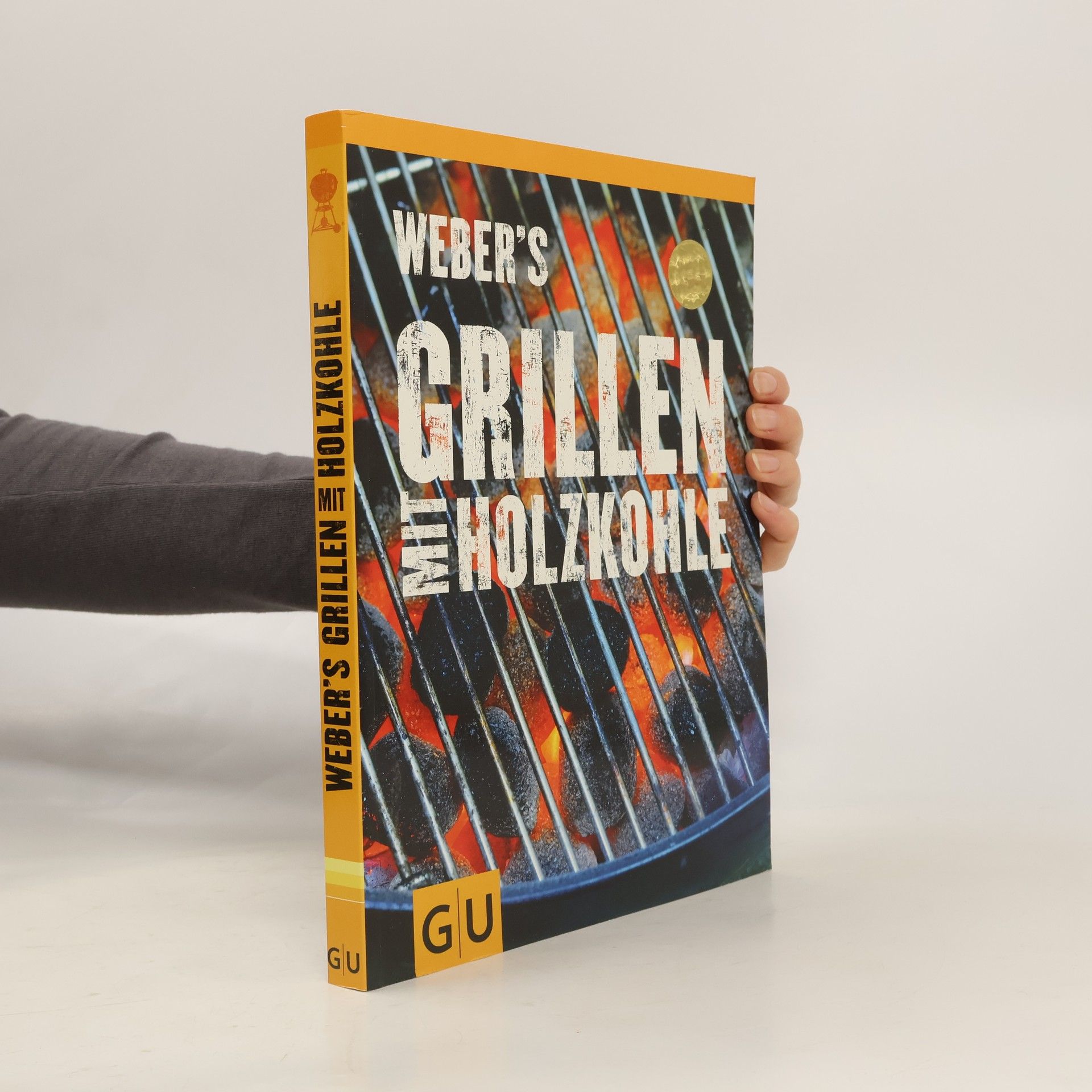 Webers grillen mit holzkohle