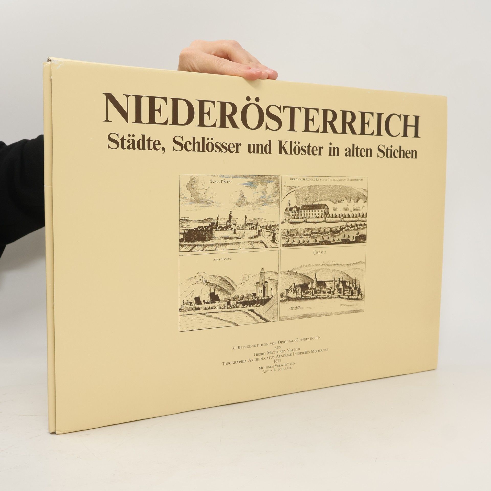 Georg Matthäus Vischer Niederösterreich. Städte, Schlösser und Klöster in alten Stichen