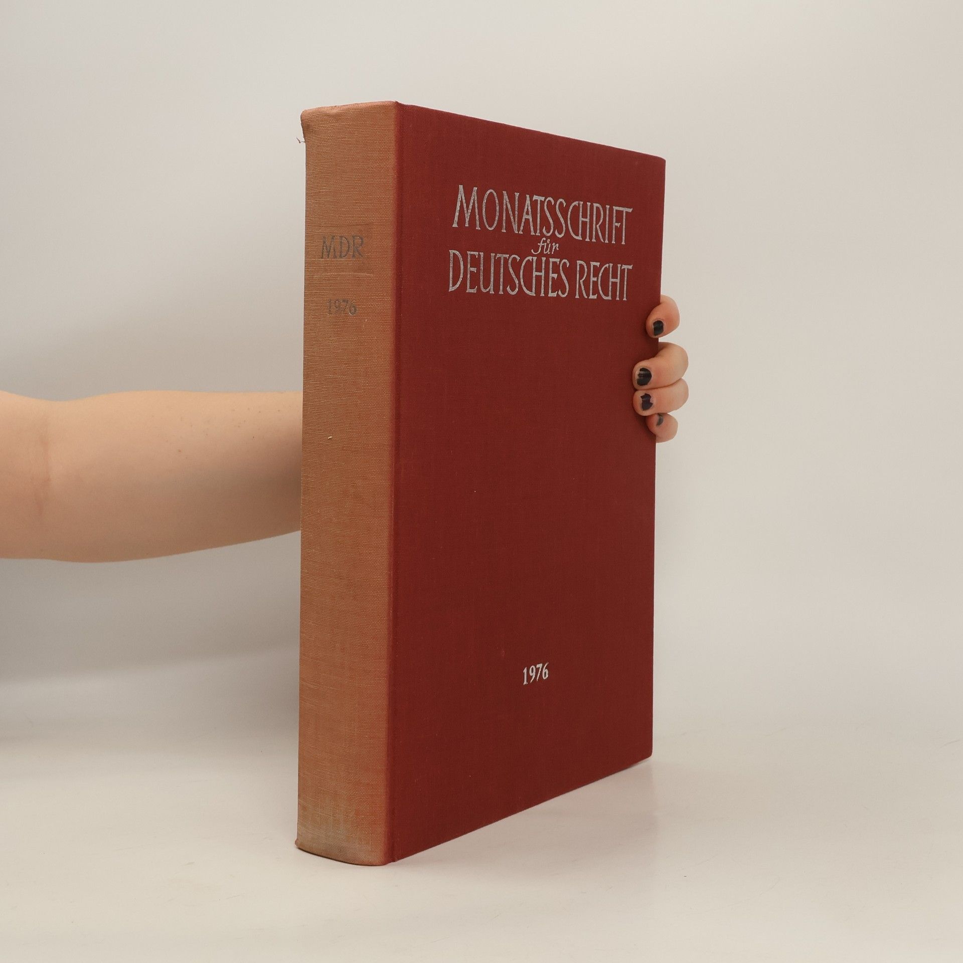 Various authors Monatsschrift für Deutsches Rech