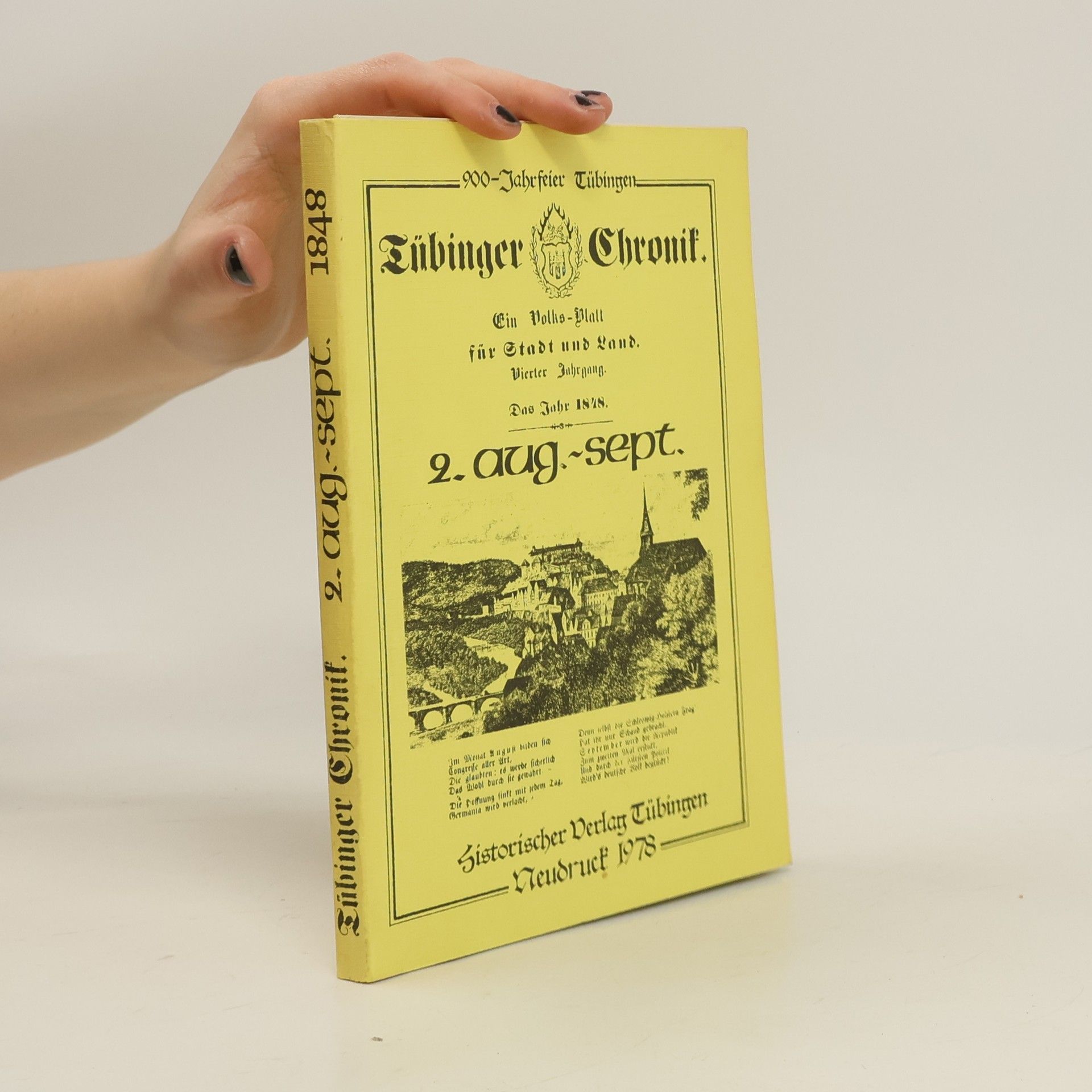 Collectif d'auteurs Tübinger Chronik