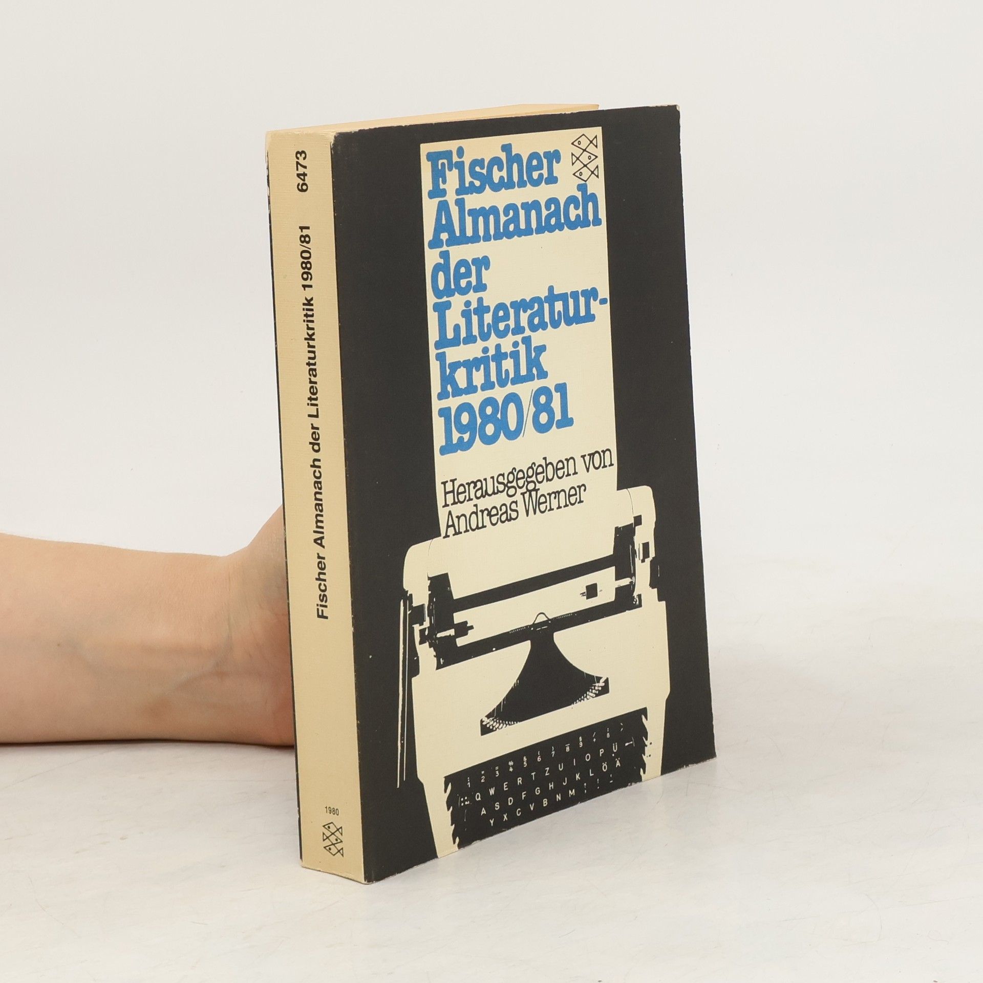Andreas Werner Fischer Almanach der Literaturkritik 1980/81