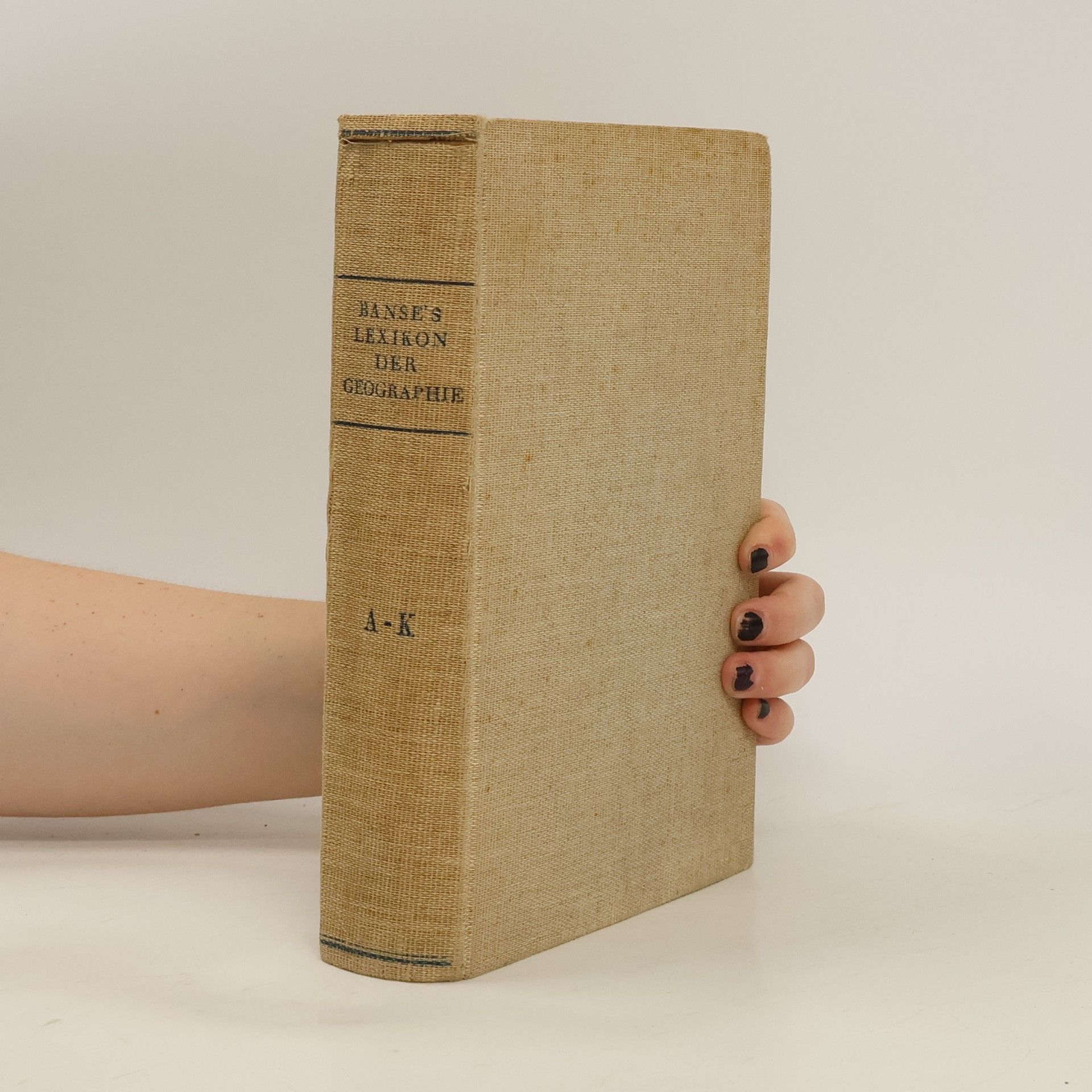 Ewald Banses̕ Lexikon der Geographie