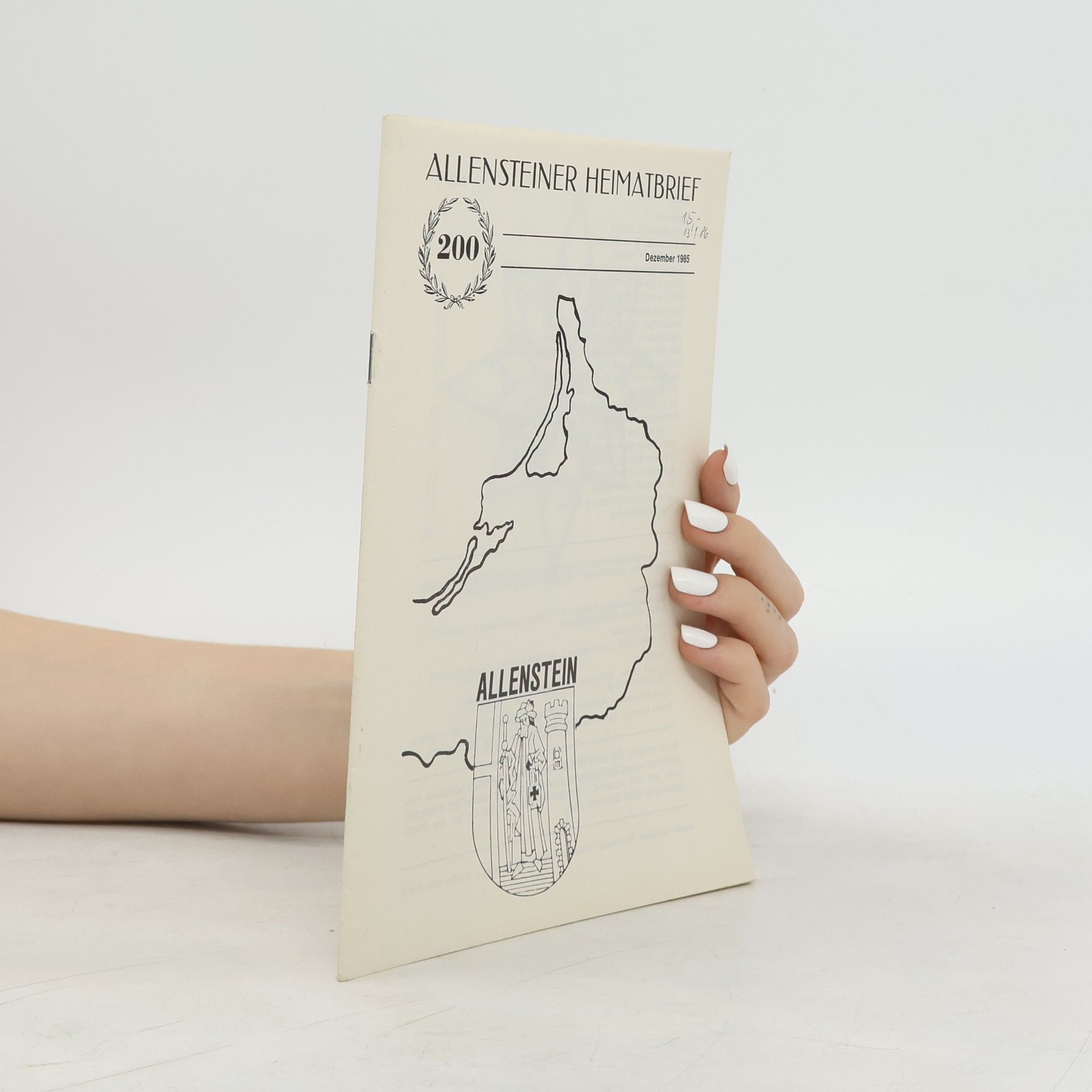 AA.VV. Allensteiner Heimatbrief Nr. 200