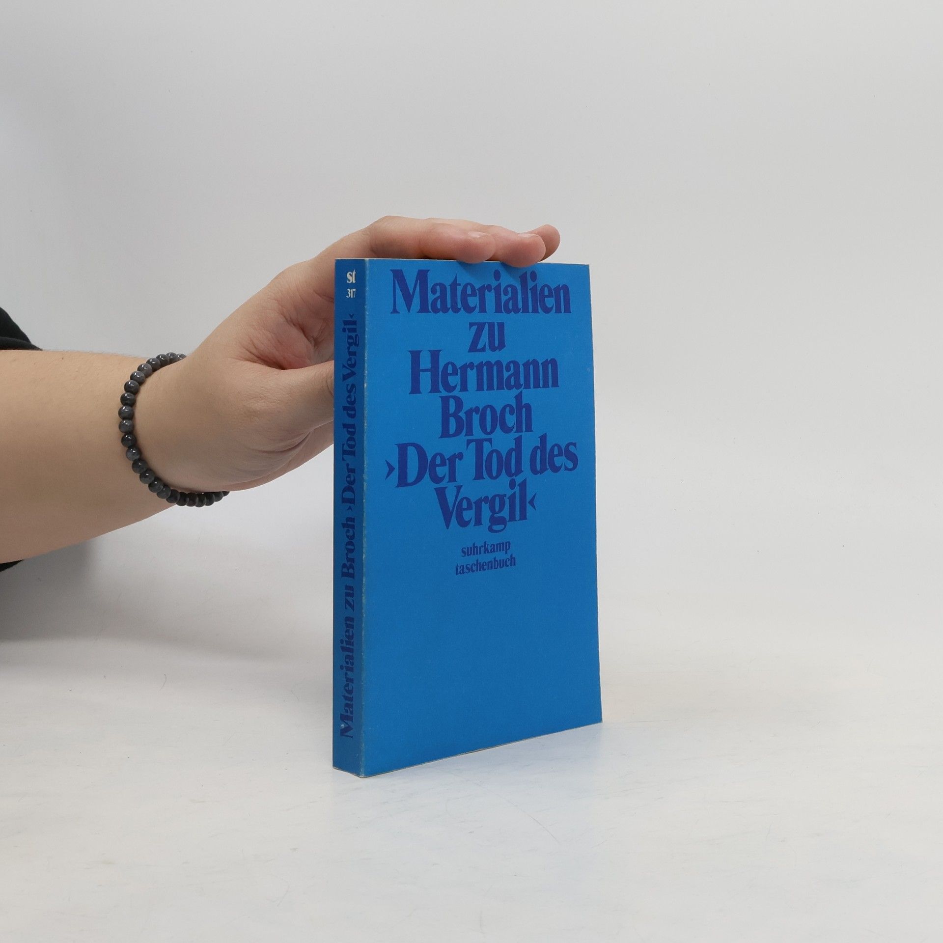 Paul Michael Lützeler Materialien zu Hermann Broch "Der Tod des Vergil"