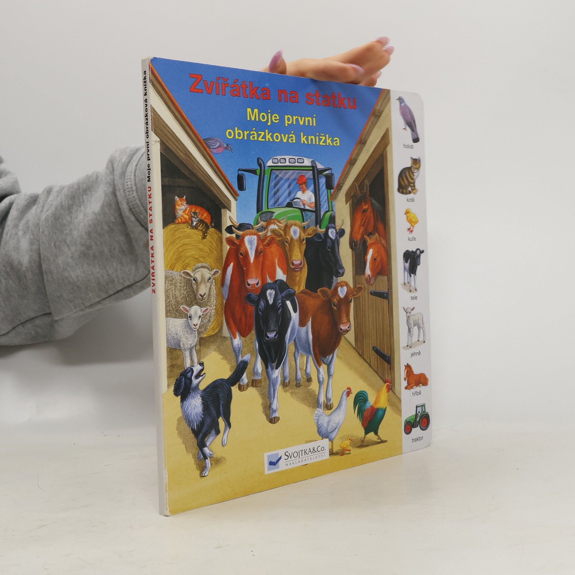 Jiří Dvořák Zvířátka na statku: Moje první obrázková knížka
