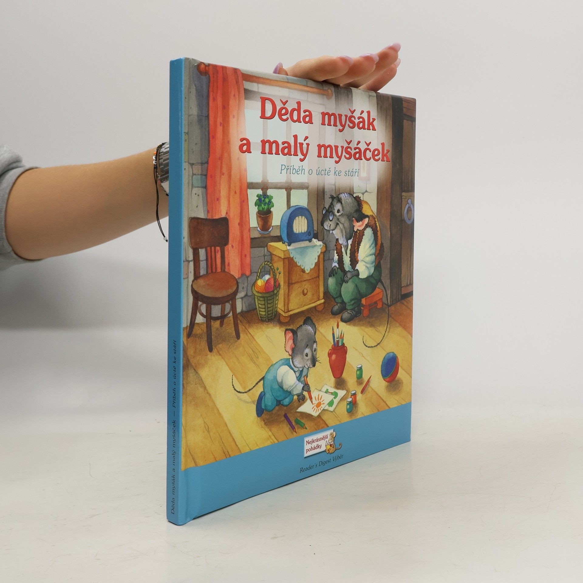 Děda myšák a malý myšáček: Příběh o úctě ke stáří