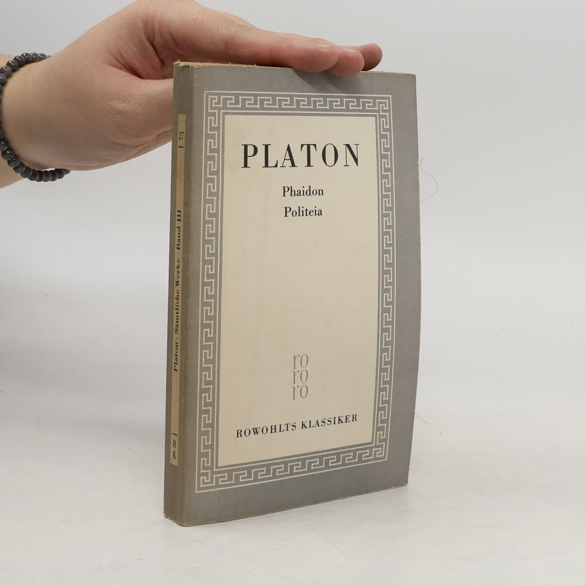 Platón Phaidon.Politea