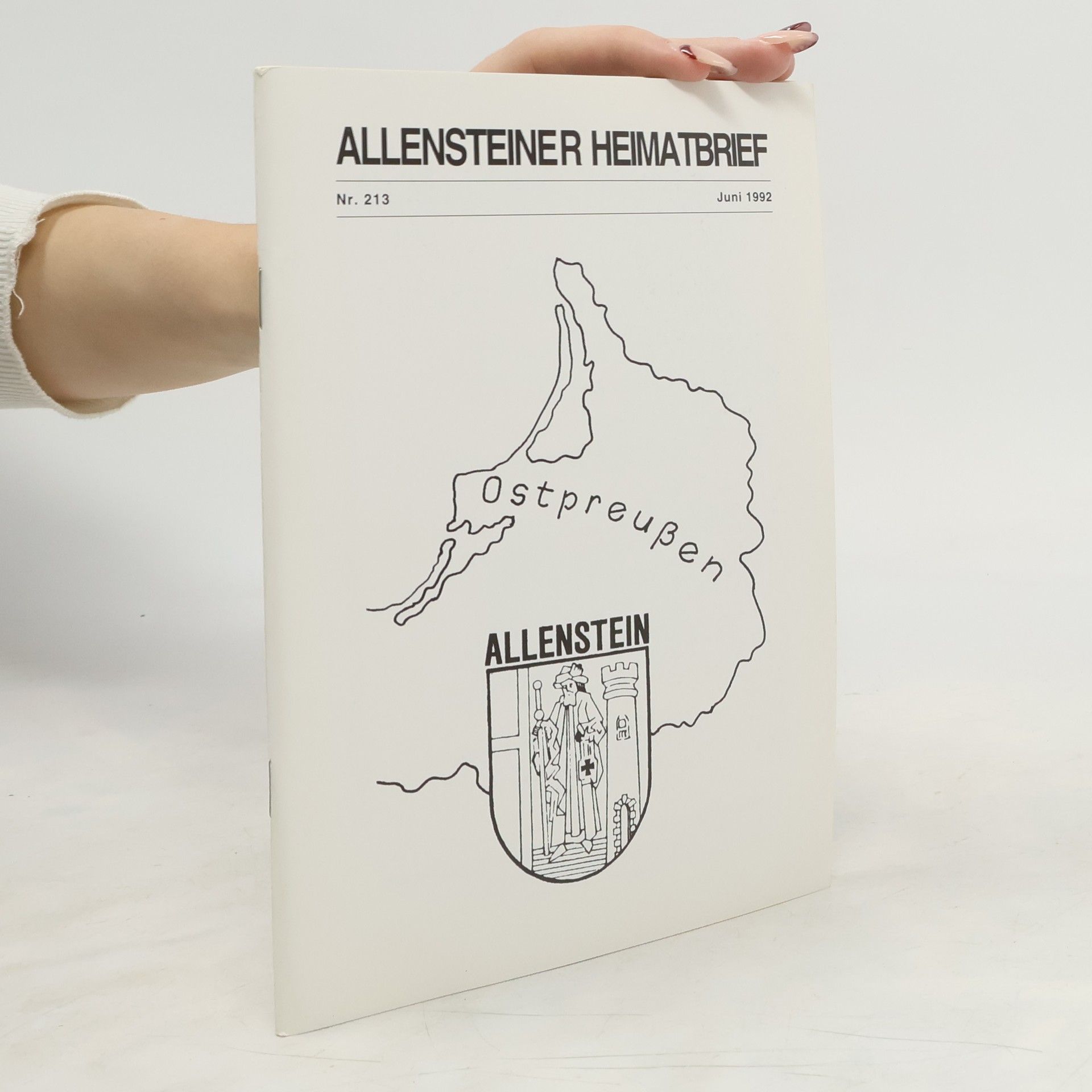 Collectif d'auteurs Allensteiner Heimatbrief Nr. 213