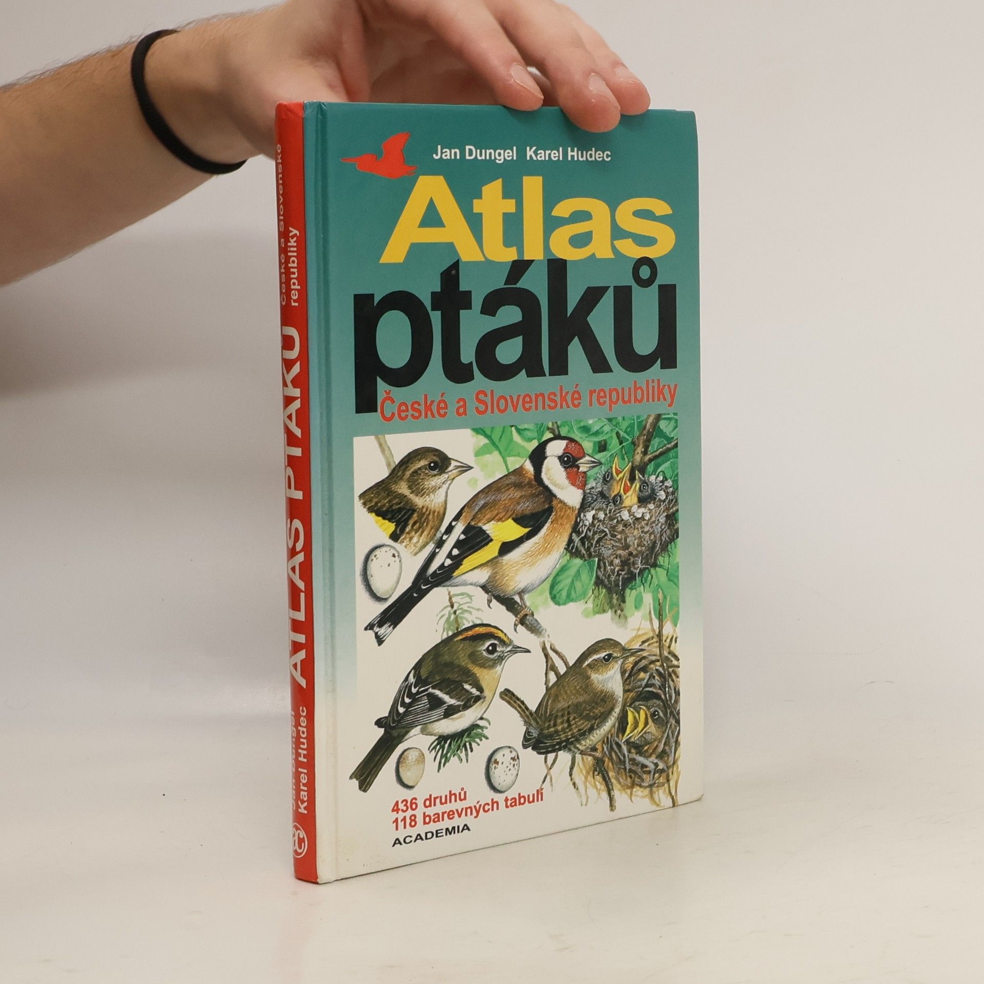 Jan Dungel Atlas ptáků České a Slovenské republiky