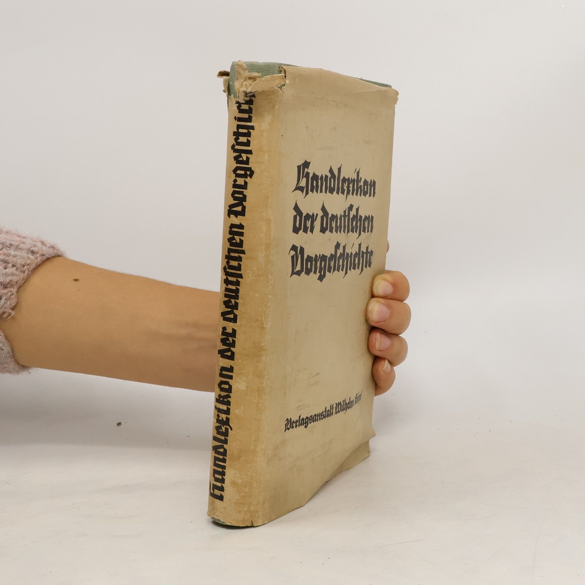 Waldemar Barthel Handlexikon der deutschen Vorgeschichte