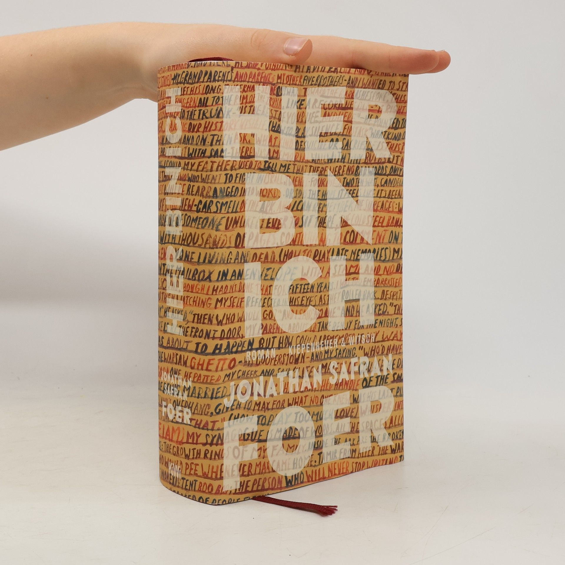 Jonathan Safran Foer Hier bin ich