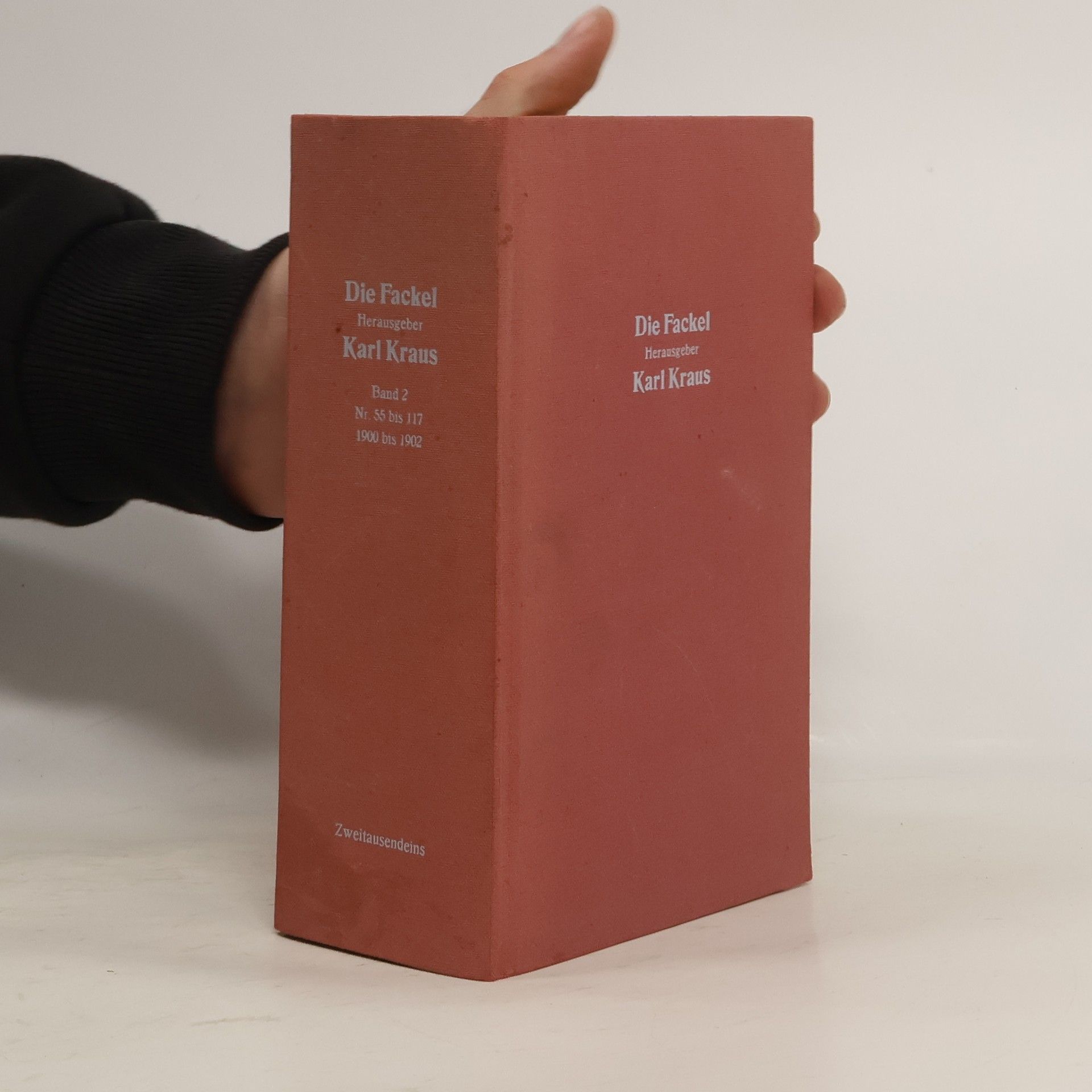 Karel Kraus Die Fackel. Herausgeber. Band 2