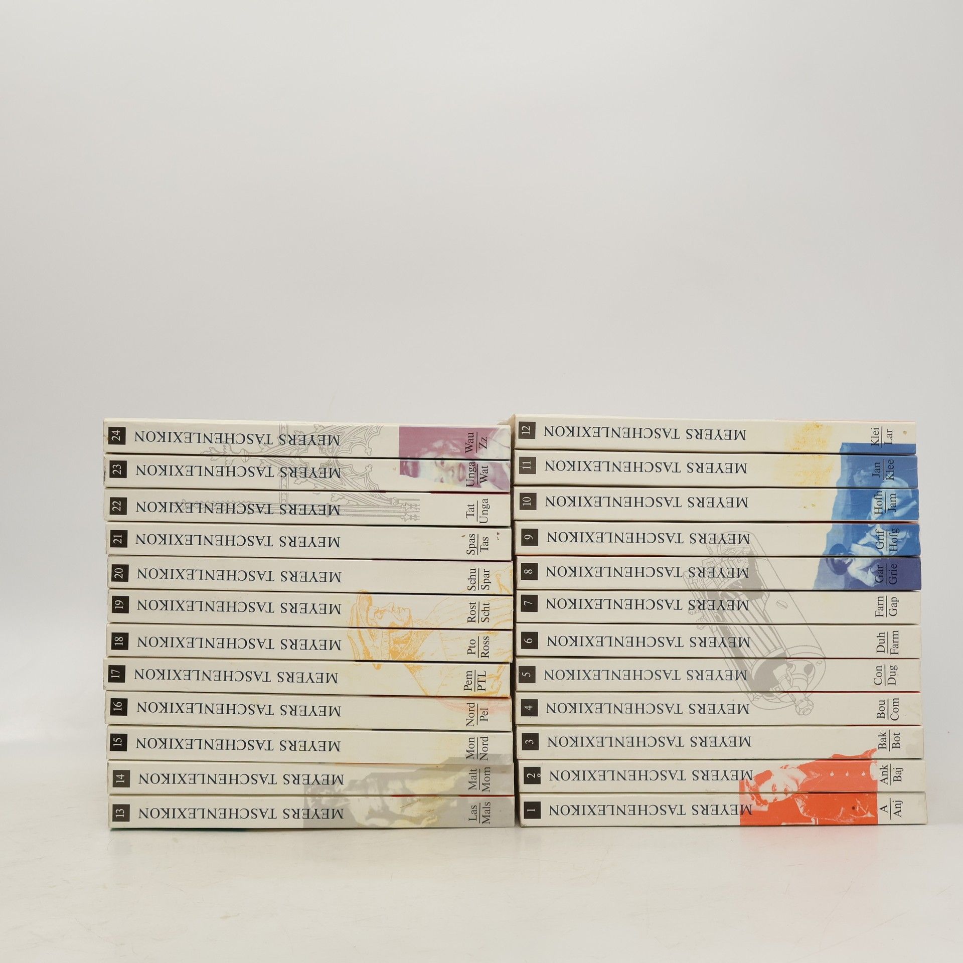 Various authors Meyers grosses Taschenlexikon in 24 Bänden.