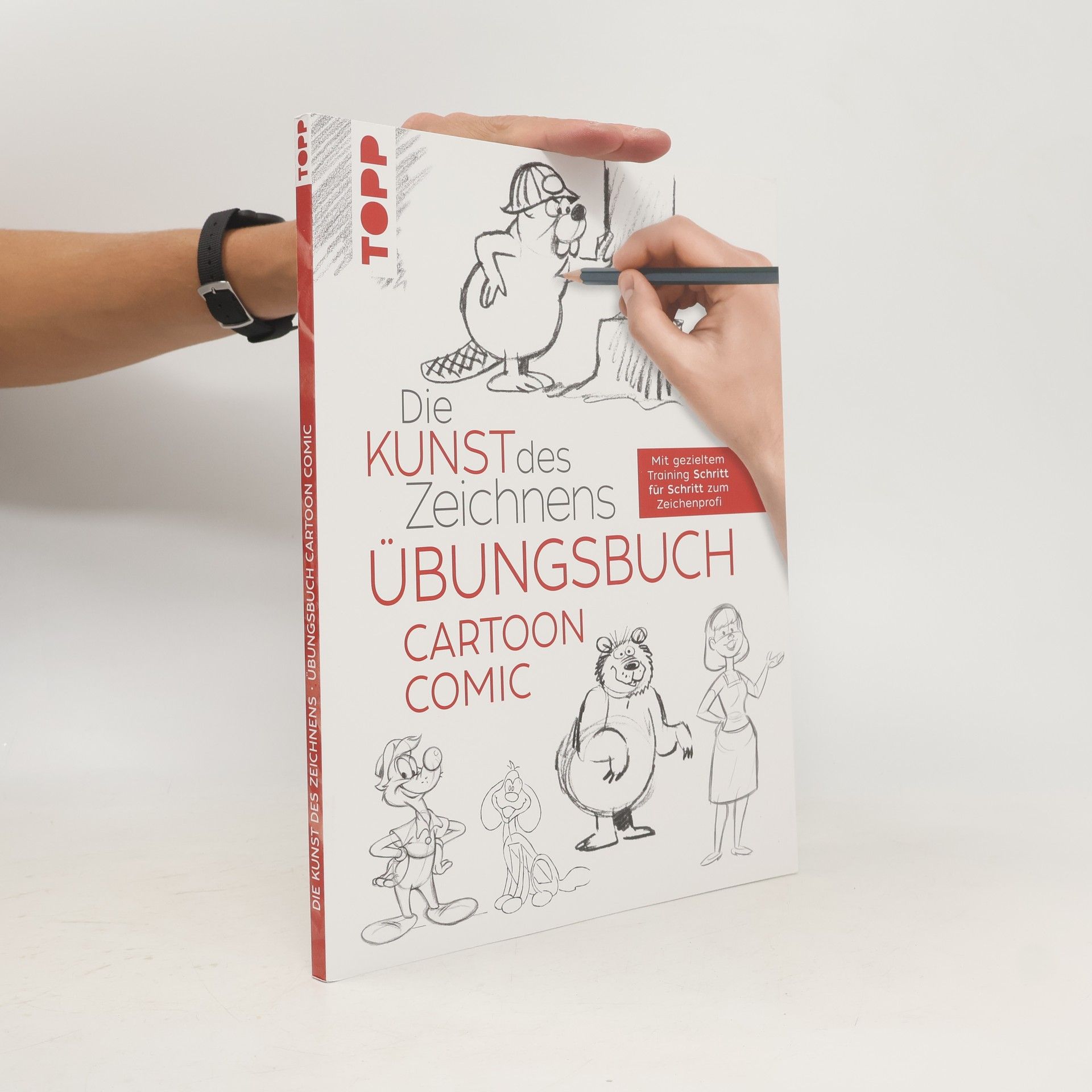 Frechverlag Die Kunst des Zeichnens - Comic Cartoon Übungsbuch