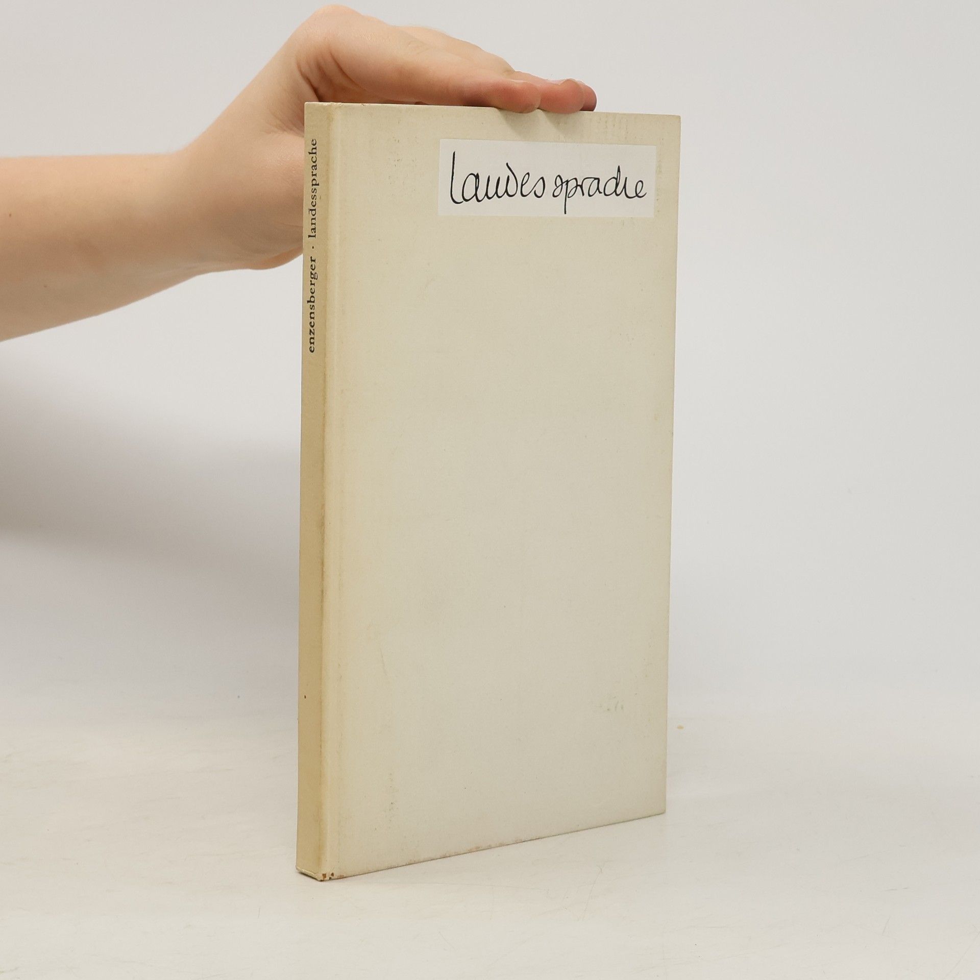 Hans Magnus Enzensberger Landessprache